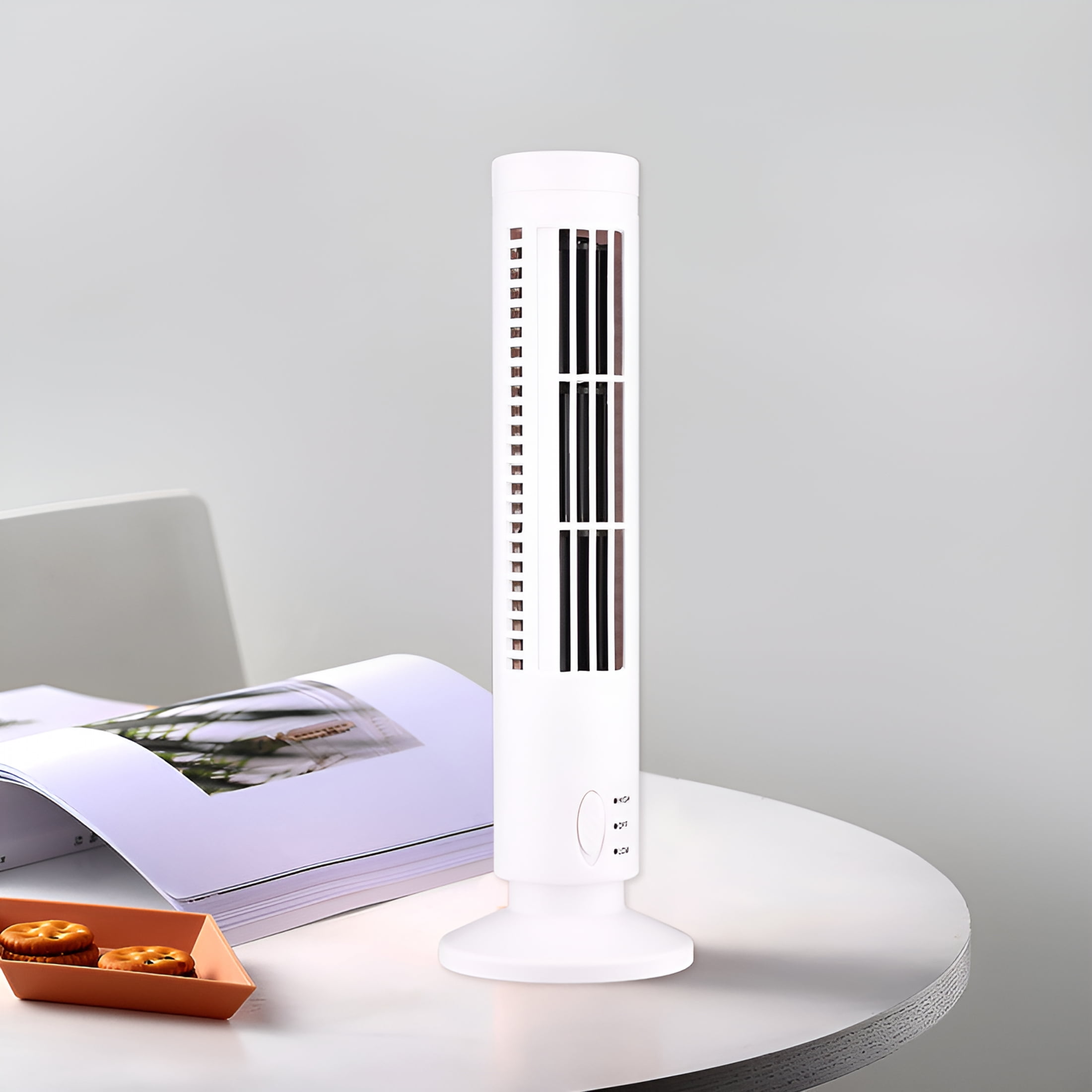 Hibibud Tower Fan, Quiet Oscillating Standing Fan with Remote, 3 Speeds and 4 Modes for Home and Office (Black, 40 in) zmjne