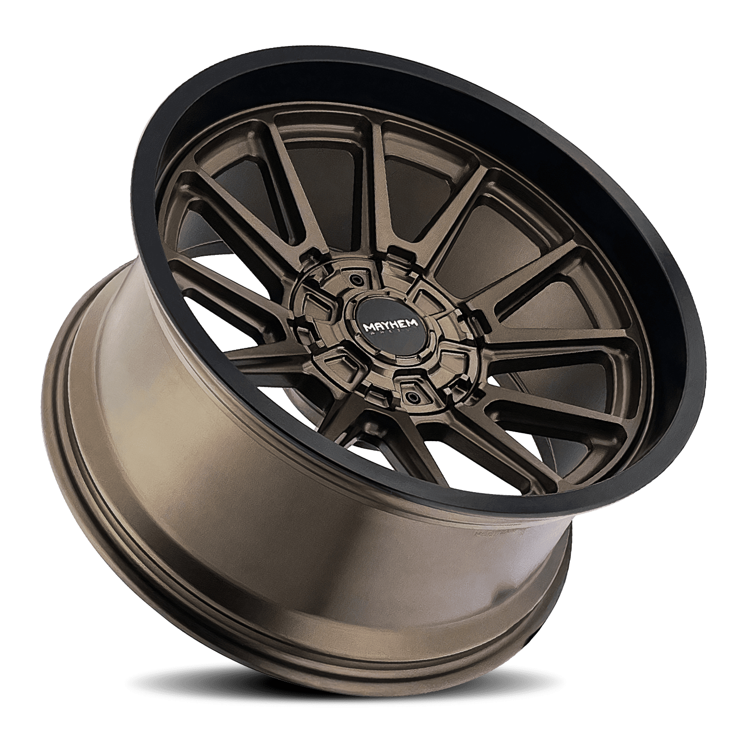Mayhem 8116 Intrepid Wheel Satin Bronze (18x9 in, 8x6.5 bolt pattern) 11u8w