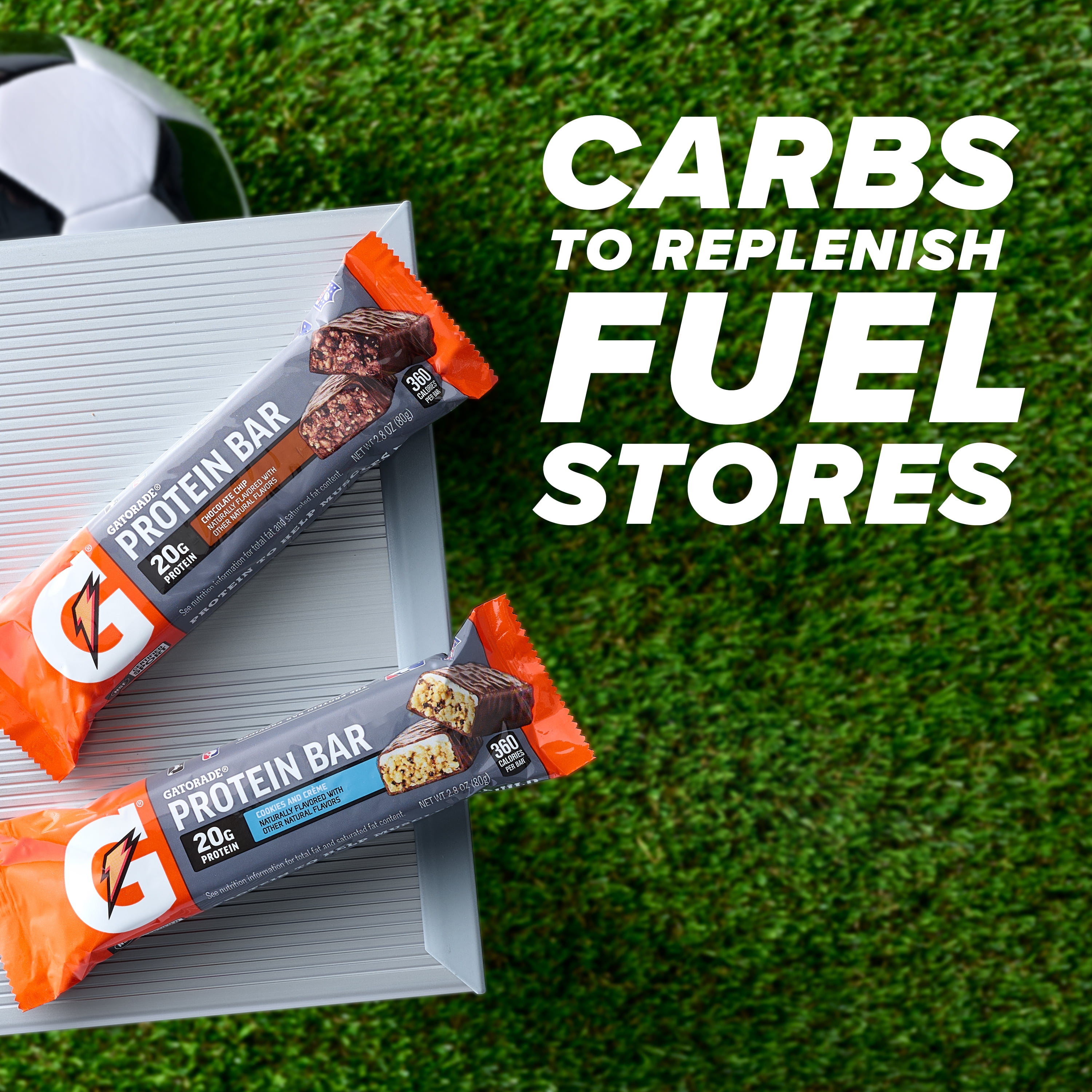 Gatorade Whey Protein Recover Bars, Peanut Butter Chocolate (6 Ct) cm2z1
