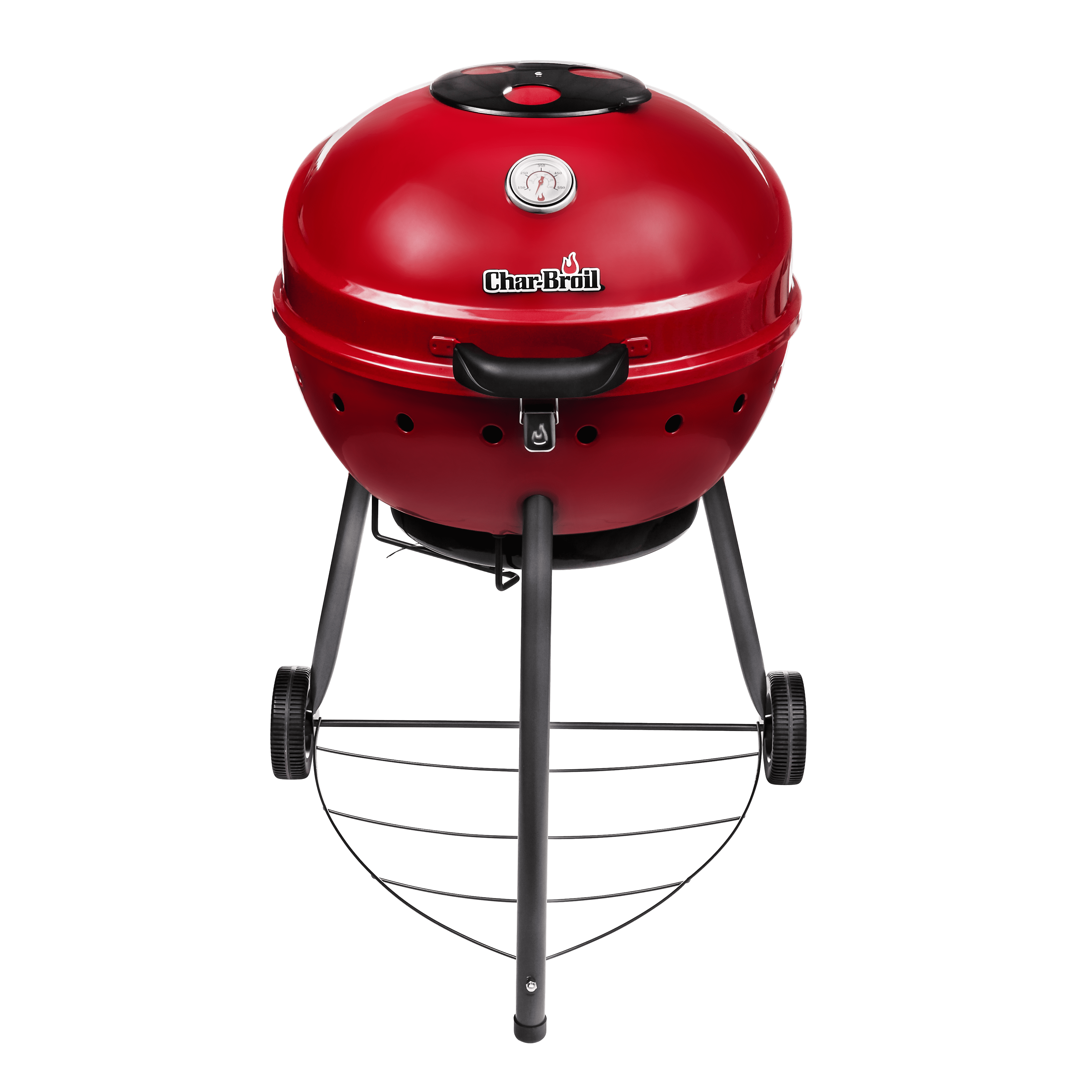 Charbroil Kettleman TRU-Infrared Charcoal Grill (Red, 360 sq in) 6qted