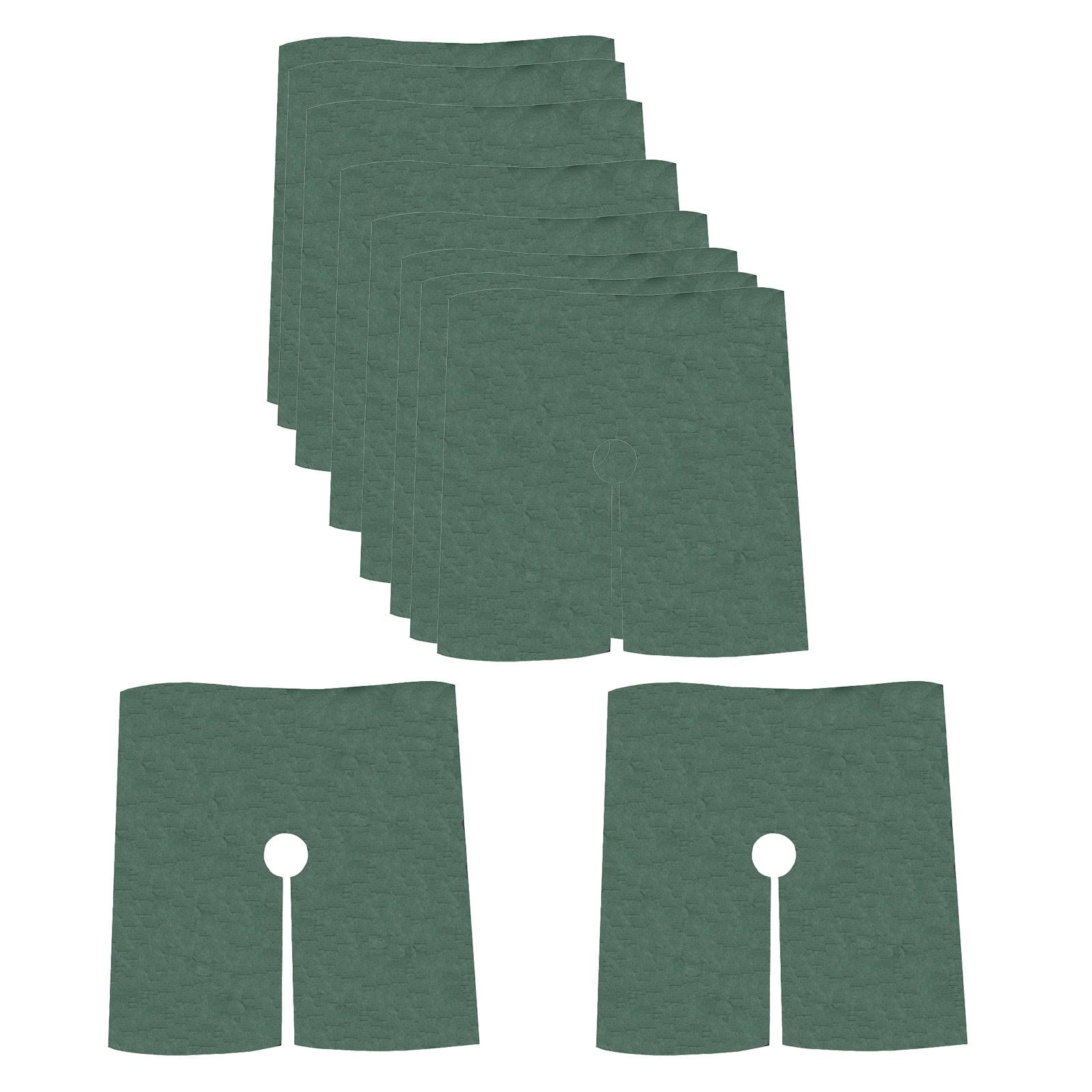 simhoa Tree Mulch Mat Landscaping Weed Barrier for Garden Protection (Green, 16.5 in, 10 Pack) j4gmx