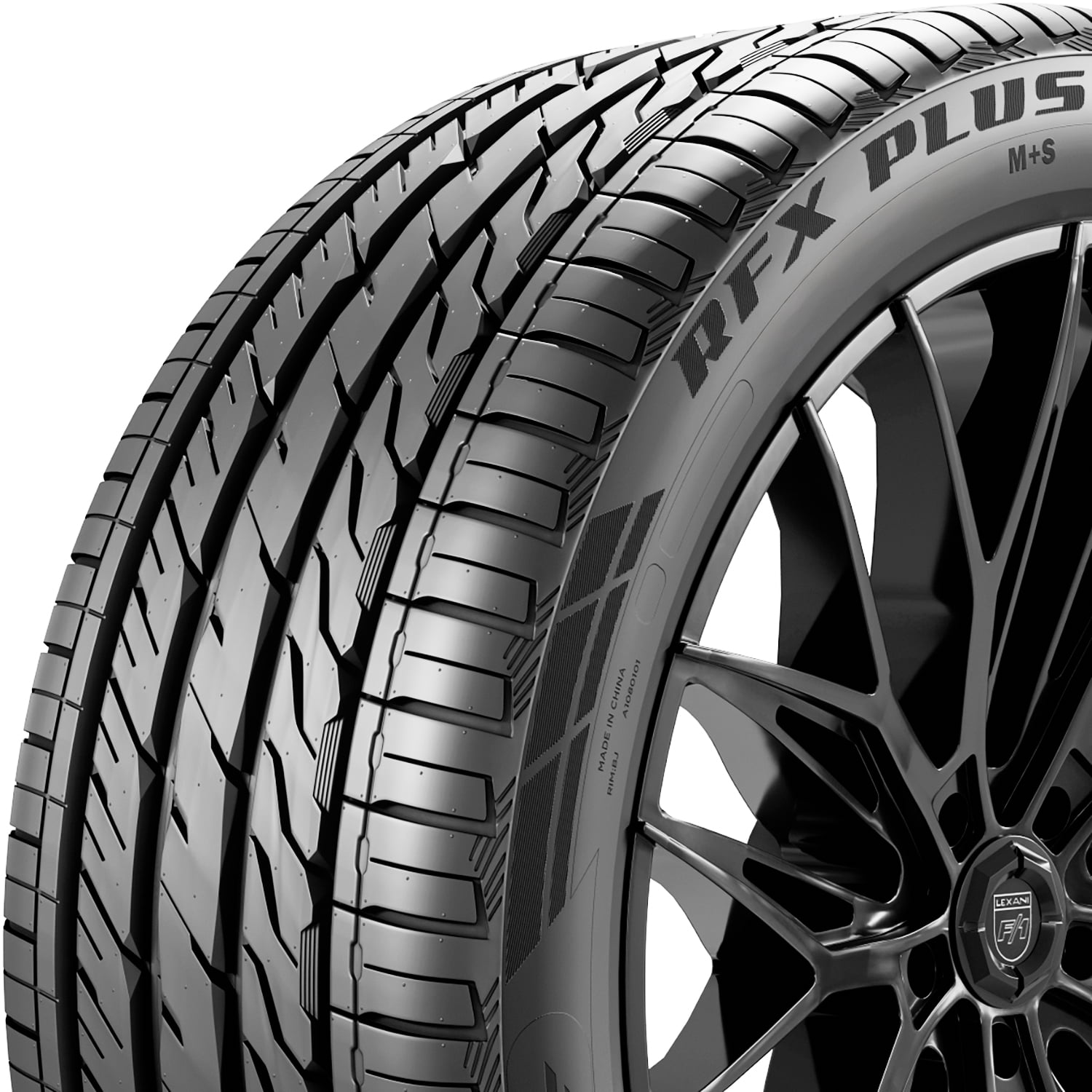 Lexani RFX Plus High Performance All Season Run Flat Tire (205/40R18) 52ry8