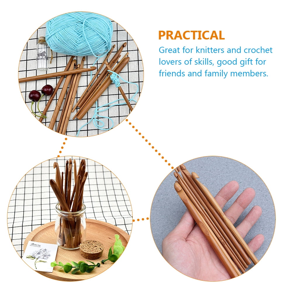 Ounona Ergonomic Crochet Hooks Set for Yarn Craft Knitting (2 Sets) vuqhv