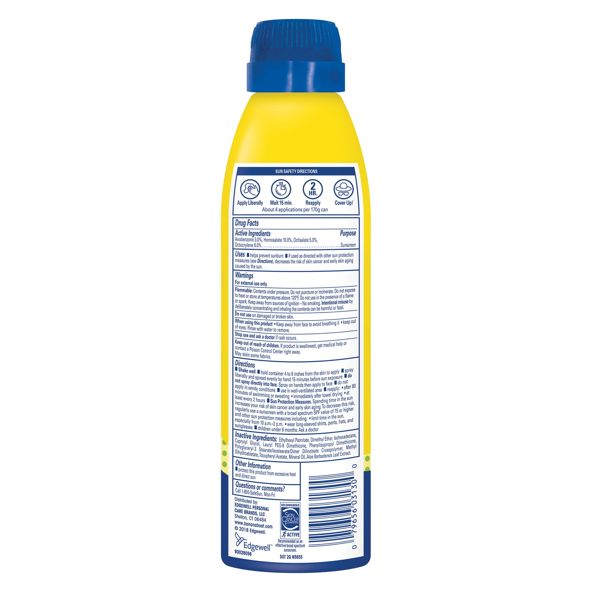 Banana Boat Kids Sport Sunscreen Spray (SPF 50, 6 oz) yyuwm