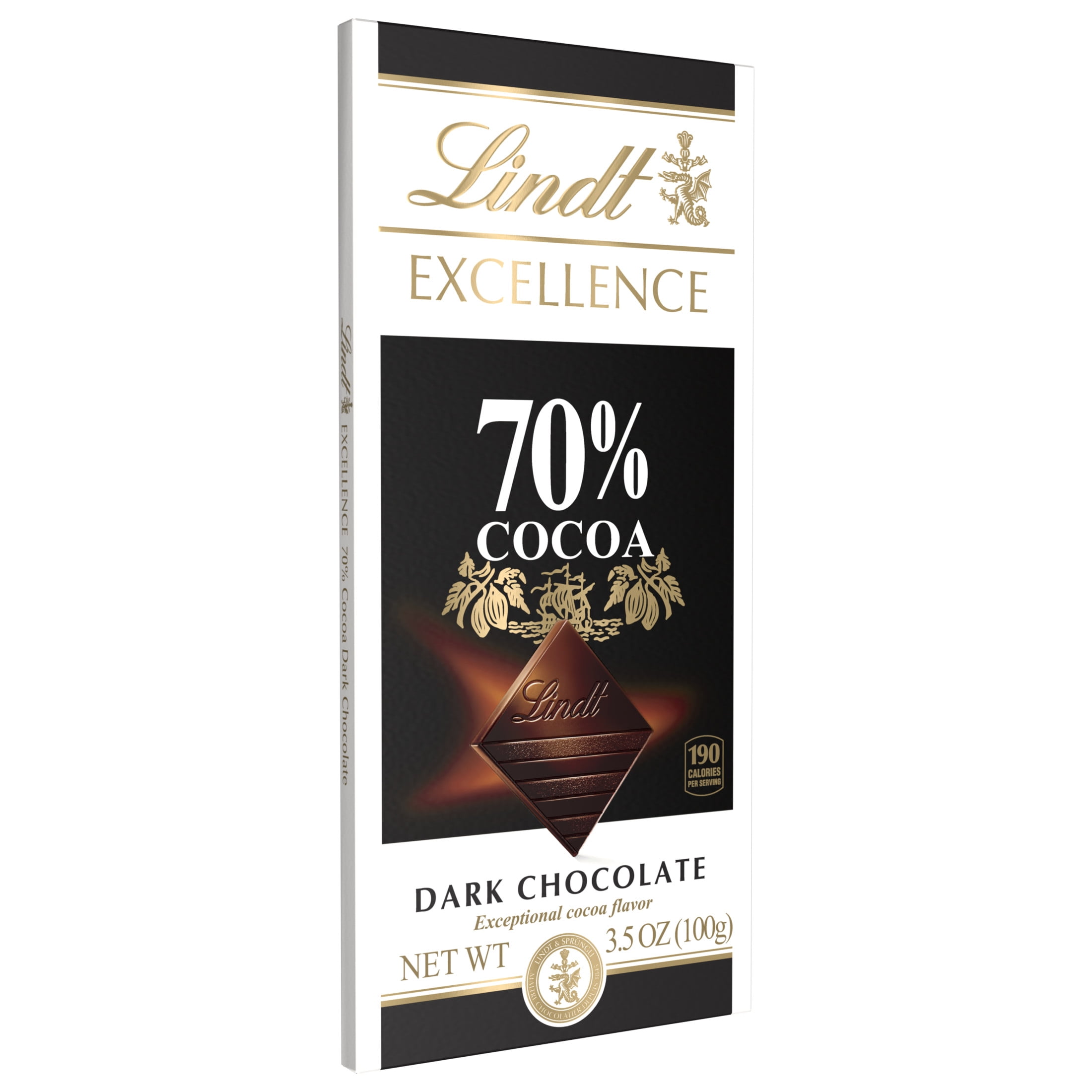 Lindt EXCELLENCE 70% Cocoa Dark Chocolate Bar, Premium Gourmet Dark Chocolate (3.5 oz) 9900k