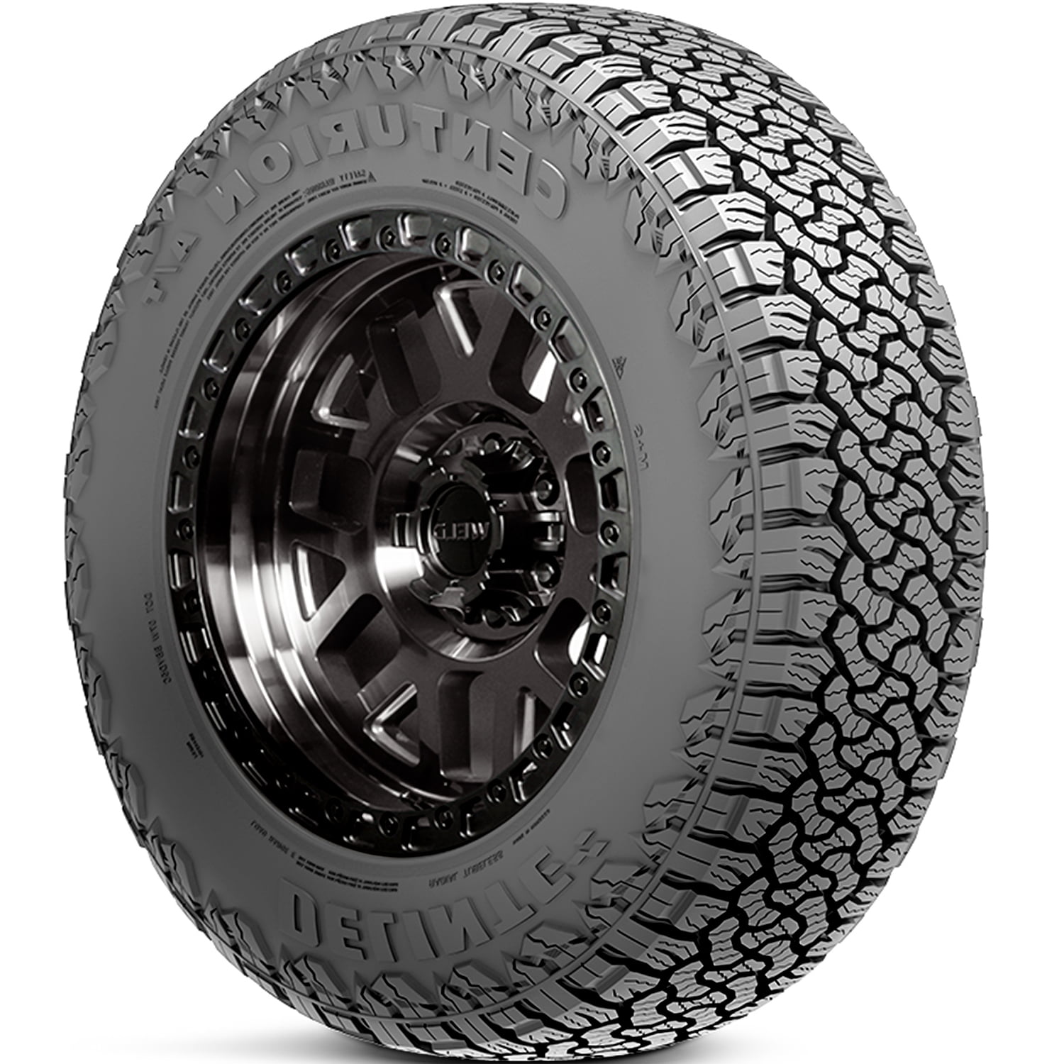 Delinte Centurion A/T All-Terrain Light Truck Tire (LT285/55R20, 10 Ply) zq0wp