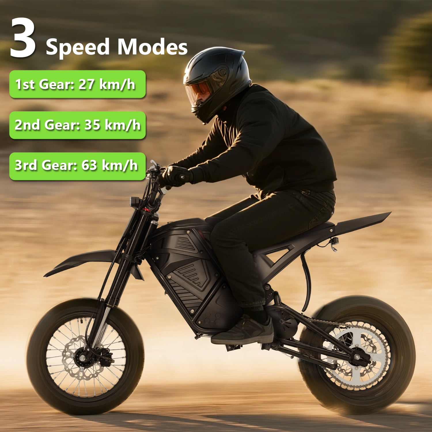 VIPCOO Electric Mountain Bike, High-Speed Off-Road E-Bike with Fat Tires, 330 lb Load Capacity (Black, 63 in) ob9hb