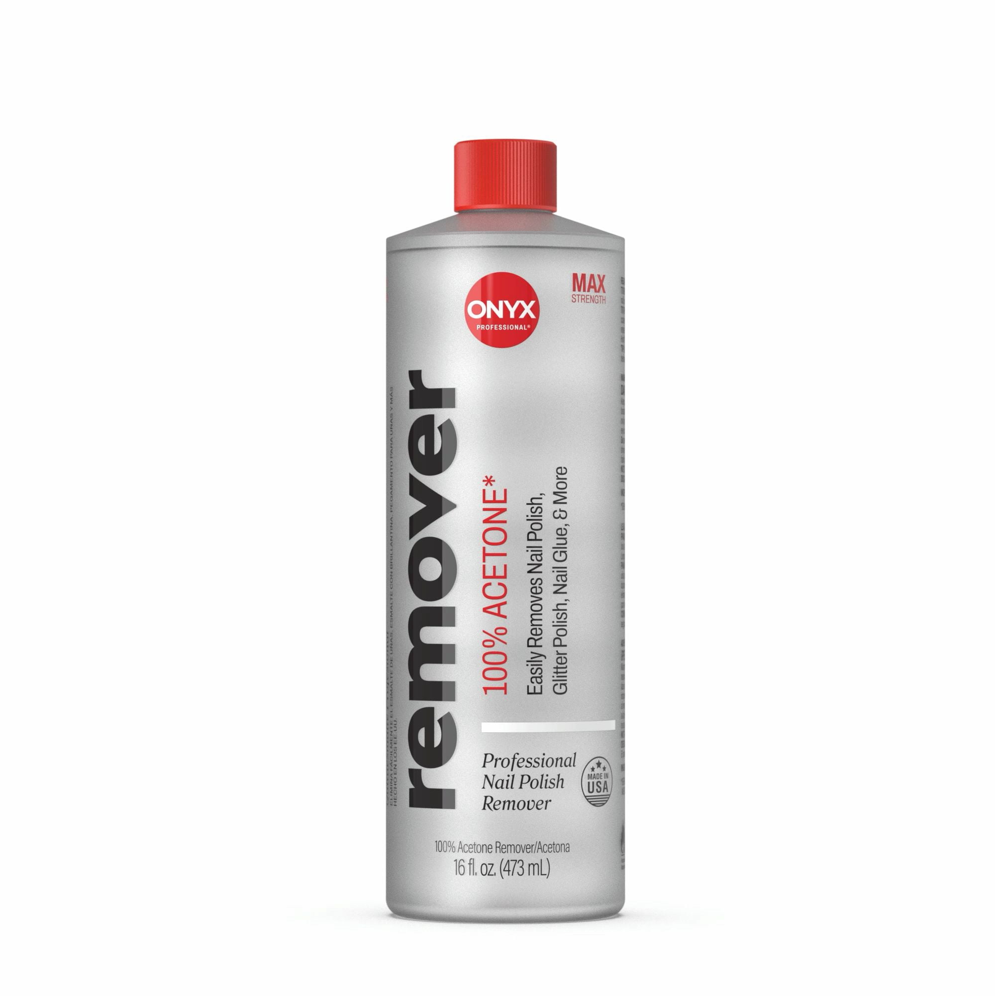 ONYX Professional Nail Polish Remover, Maximum Strength Acetone Formula (16 fl oz) vpyc0
