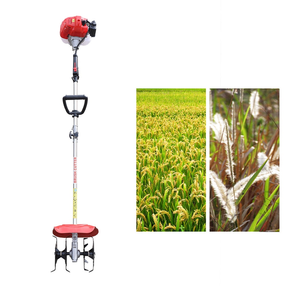 Generic Gas Powered Mini Tiller Cultivator (9 in Width, 3.5 in Depth) cr3q4