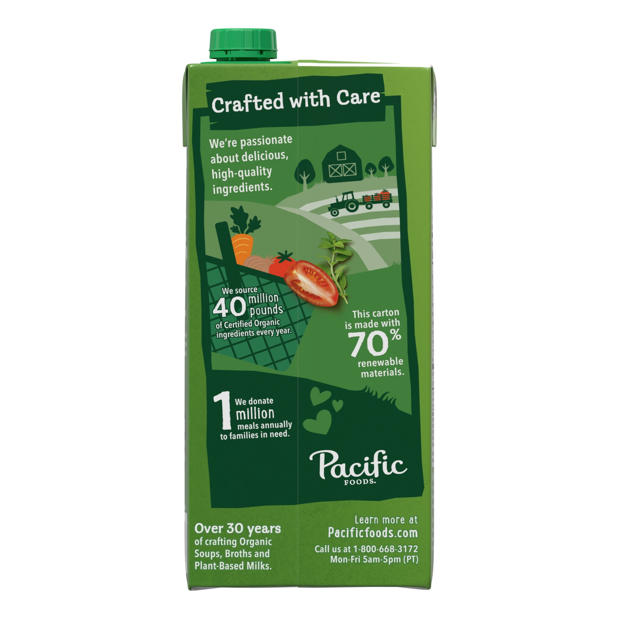 Pacific Foods Organic Creamy Tomato Soup (Creamy, Vegetarian, Gluten Free, 32 oz) r633y