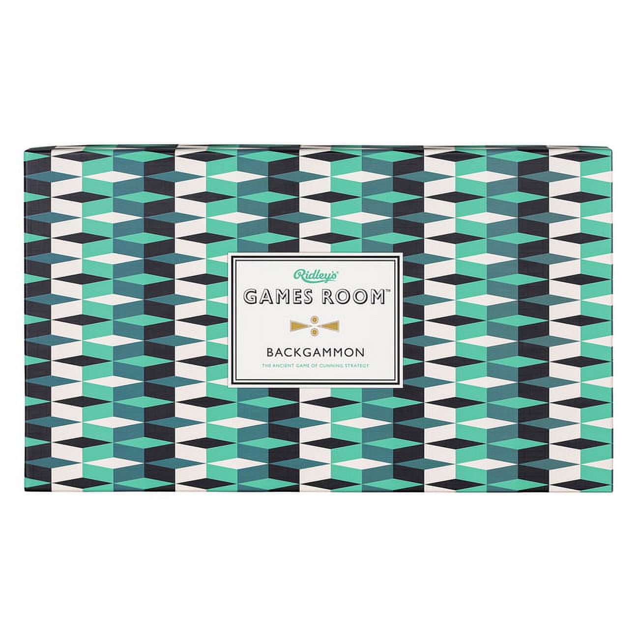 Games Room Backgammon Board Game Set (Classic Strategy Tabletop Game, 15 in) wzfaf