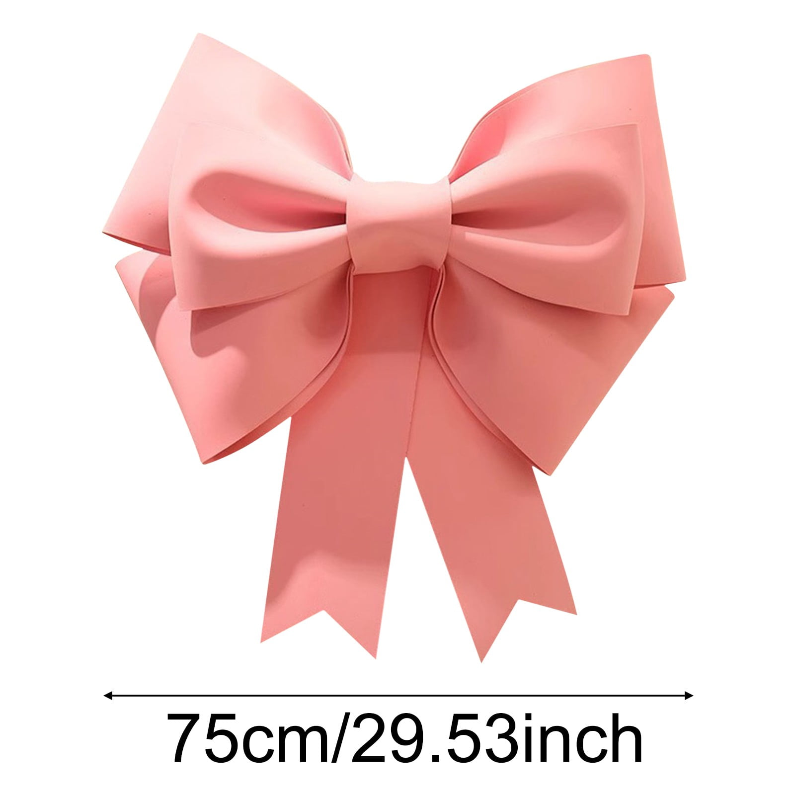 Binkne Giant Decorative Bow for Wedding Car and Holiday Decor (Red, 29.5 in) 6epaj