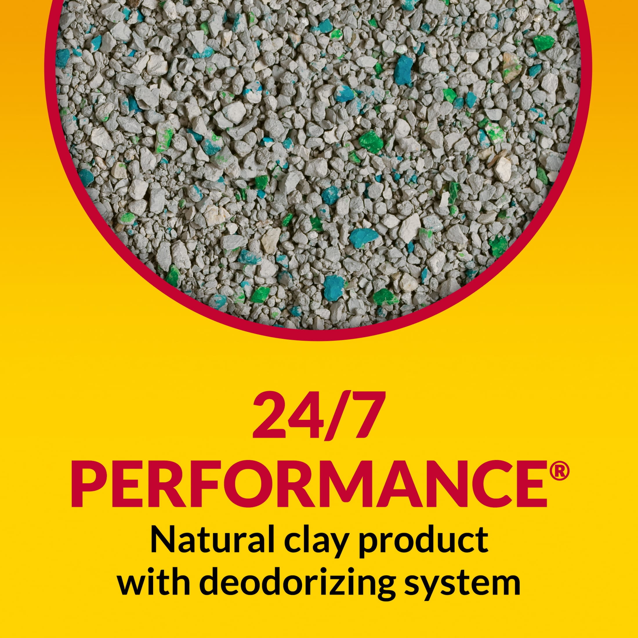 Tidy Cats 24/7 Performance Non-Clumping Cat Litter, Clean Linen Scent (30 lb) 5t743