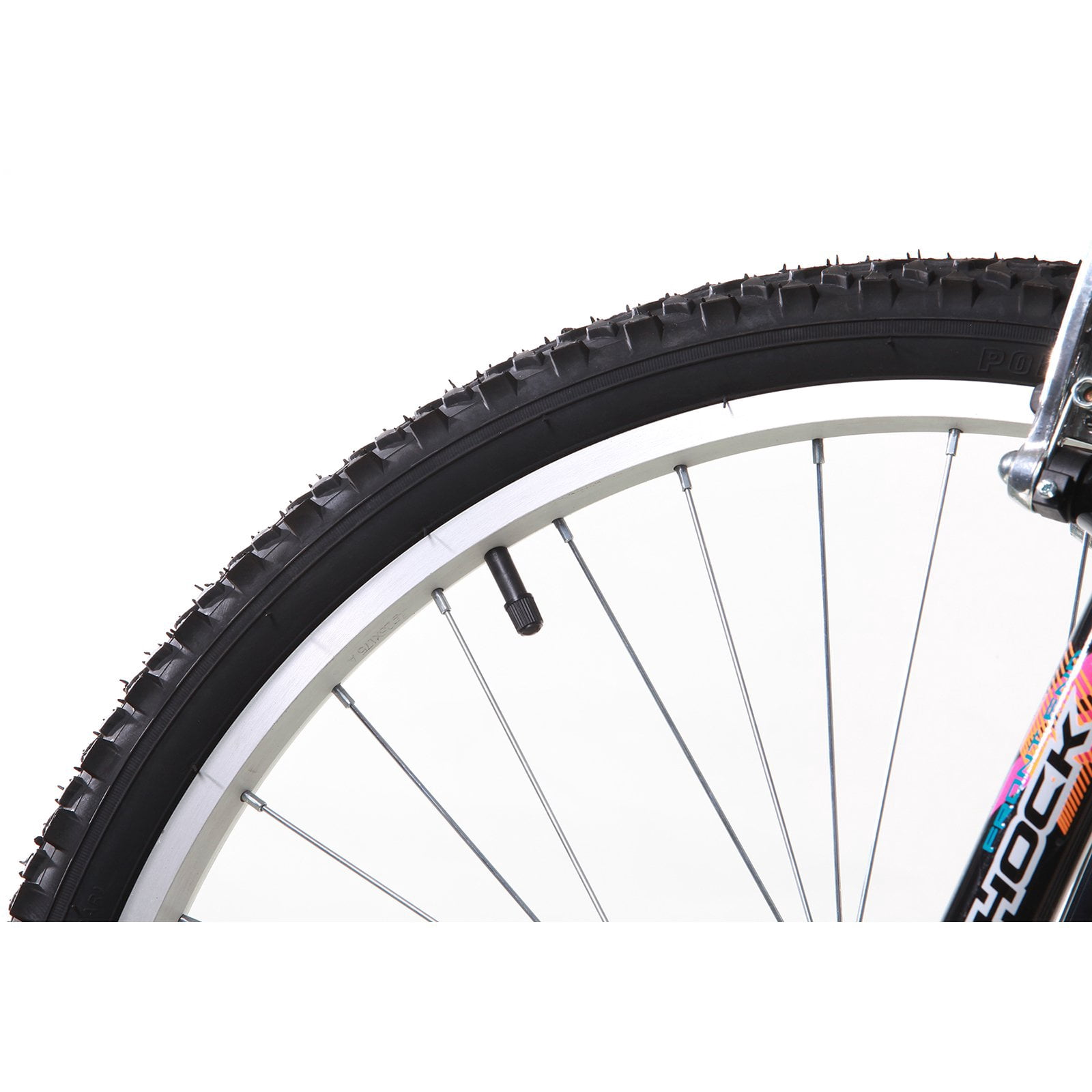 Bike USA 26 in Women's Mountain Bike, 21-Speed Trail Suspension Bicycle (Black, 26 in) 1gh2l
