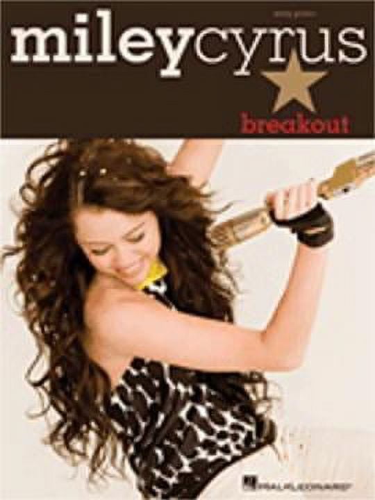 Miley Cyrus Breakout Easy Piano Sheet Music Book (Standard Edition) 1a2bg