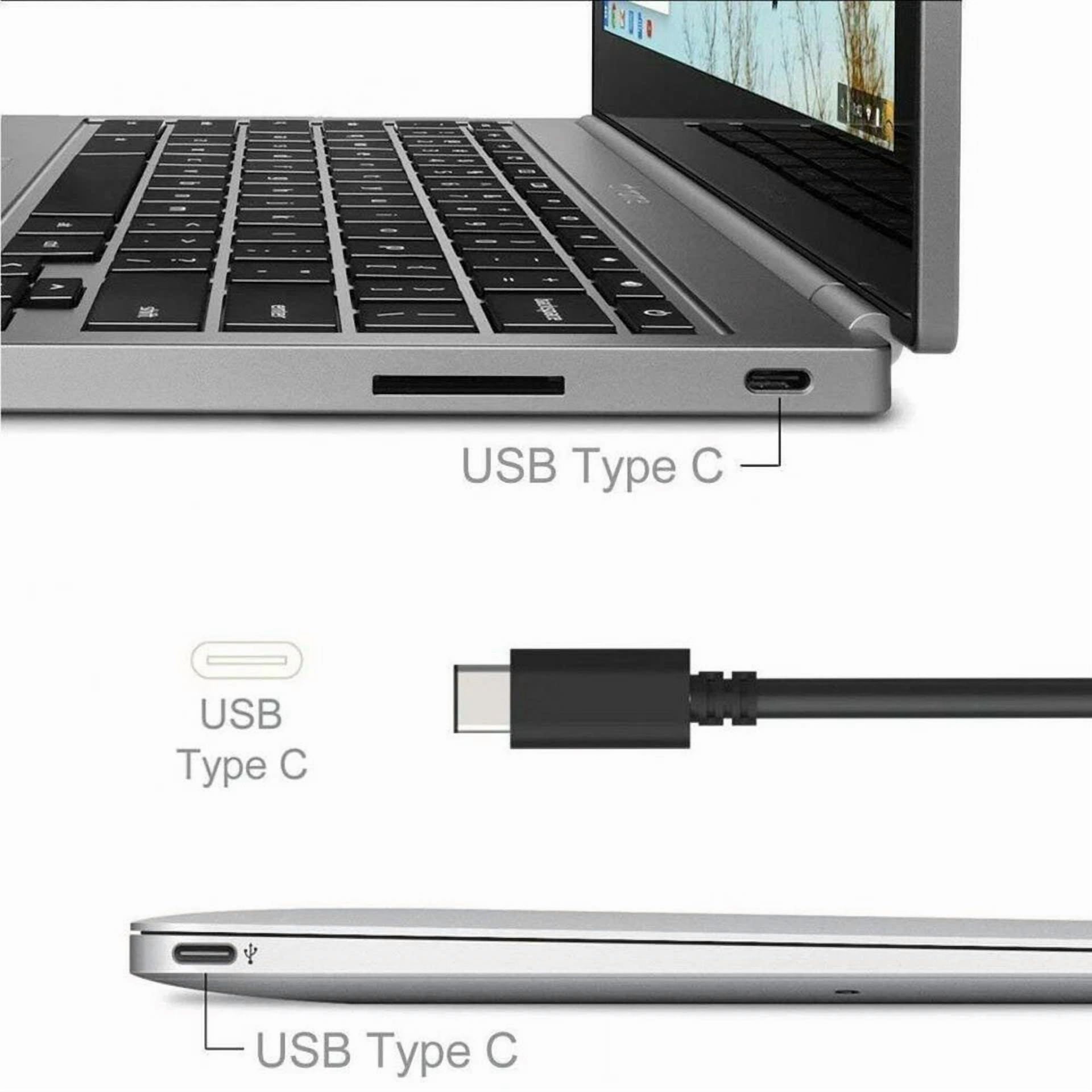 Rhea USB-C Charging Cable for Anker PowerConf S3 Speakerphone (Black, 5 ft) yec74 - Image 3