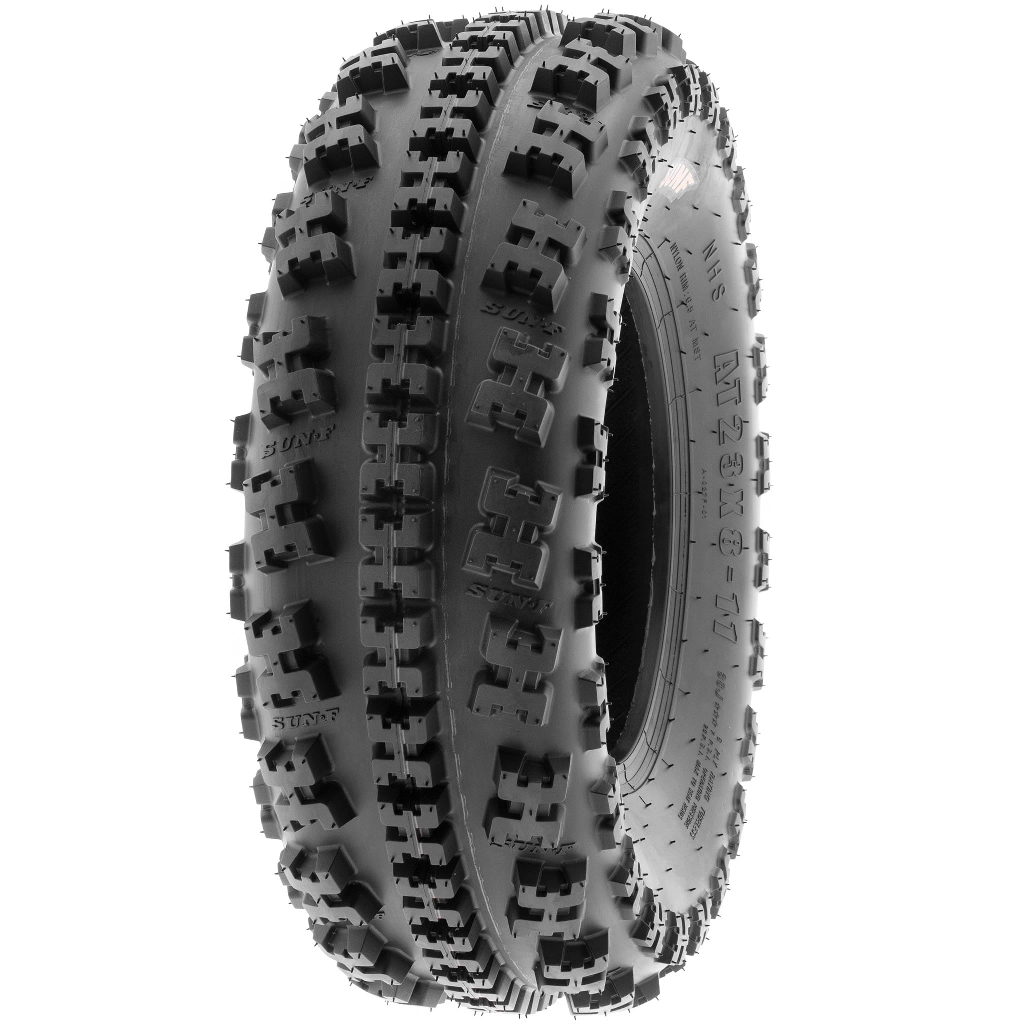 SUNF A027 All-Terrain Sport ATV Quad Tires (Set of 4, 23x7-10 & 18x10.5-8, 6-Ply) u3z99