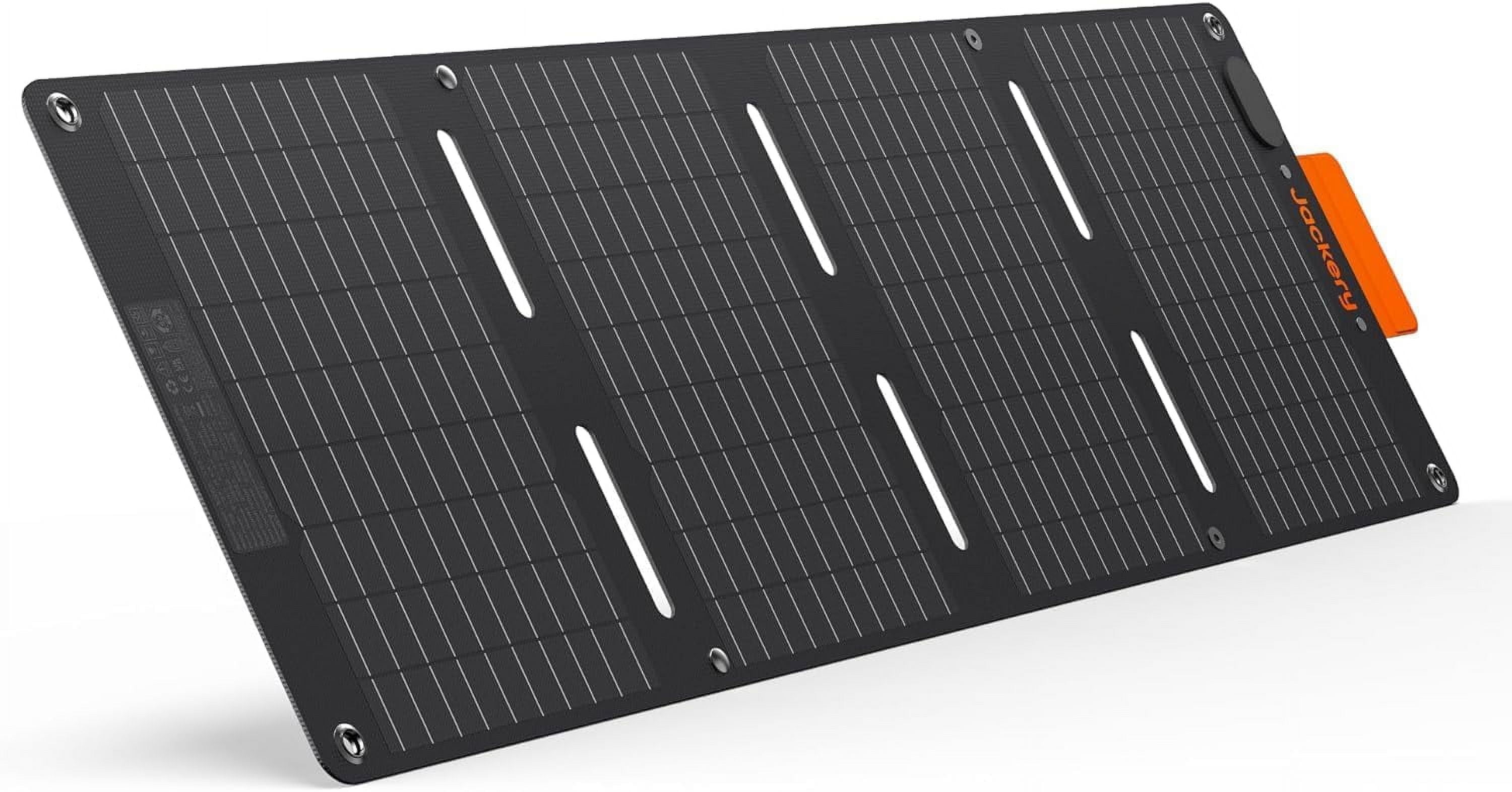 Jackery SolarSaga 40W Portable Waterproof Solar Panel (40W, 9.9 x 11.8 x 1.2 in) 92v14