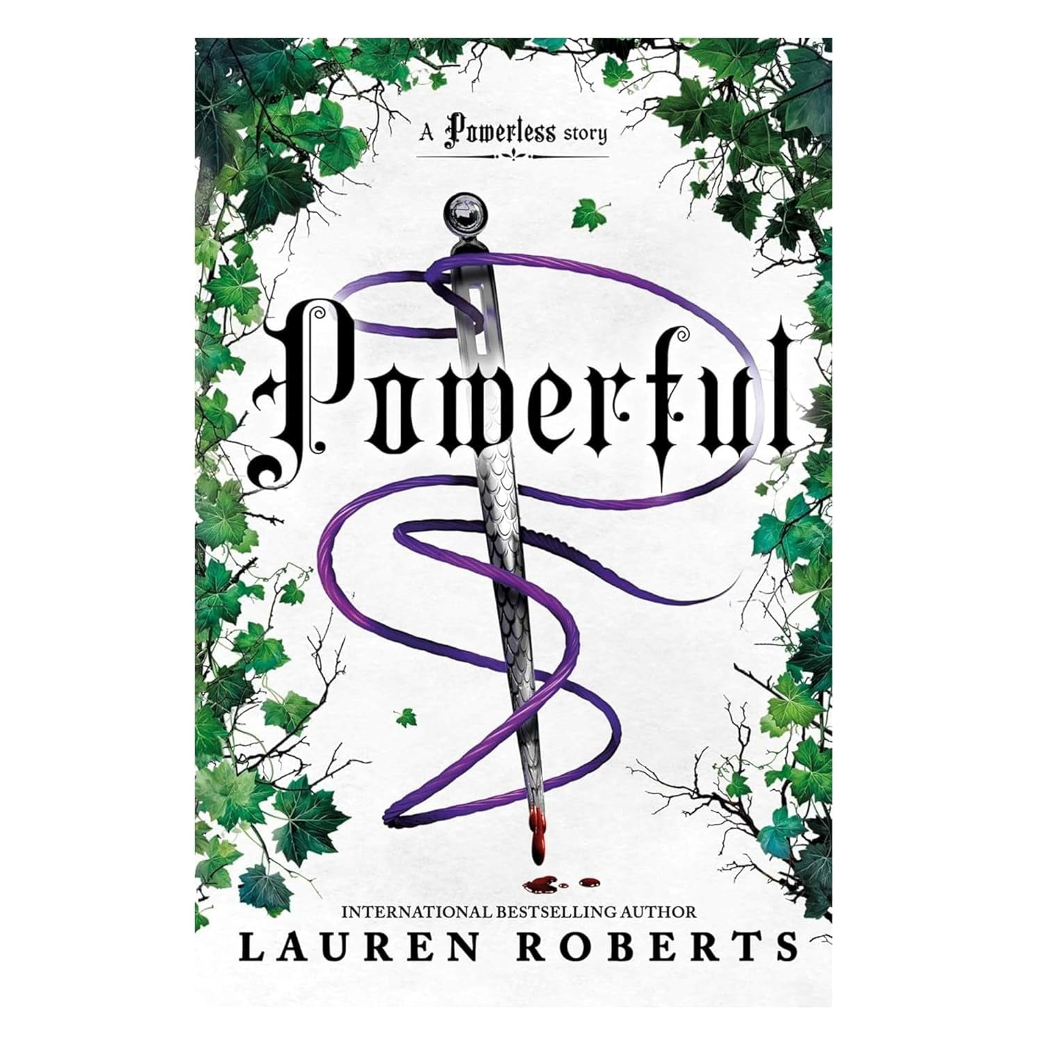Books LTD Powerless Trilogy and Powerful 4-Book Collection Set by Lauren Roberts (4-Book Paperback Set) p76dn