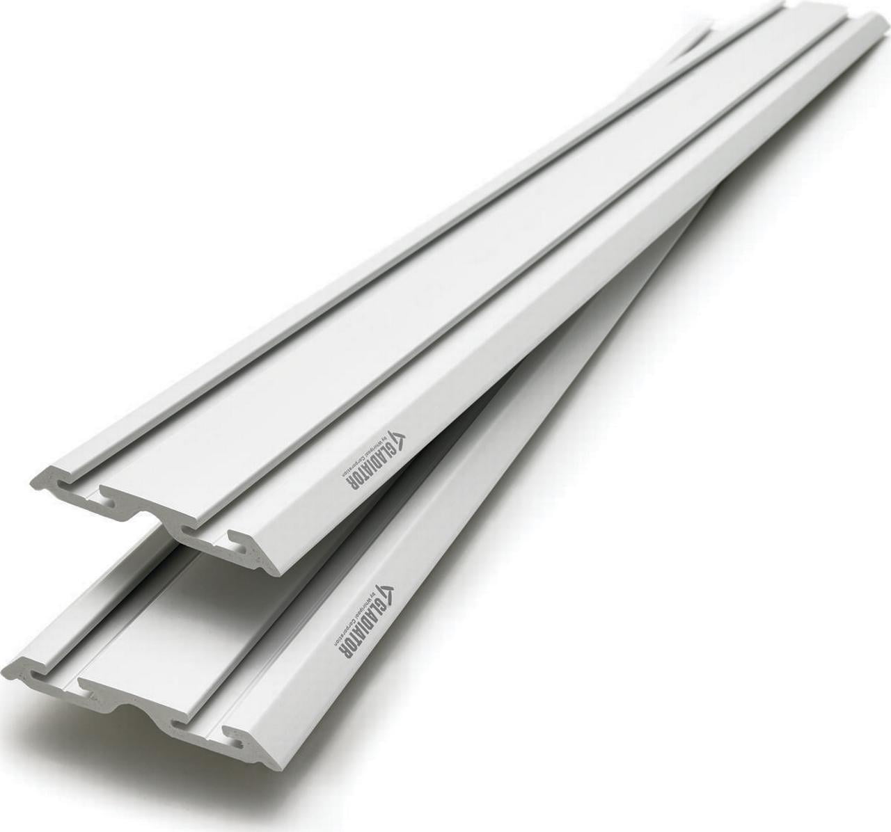Gladiator GearTrack Wall Storage Channels (Grey, 48 in) kq4ly