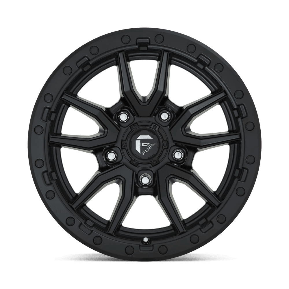Fuel 1PC D679 Rebel Aluminum Wheel Rim (Matte Black, 17x9 in) rs7cj