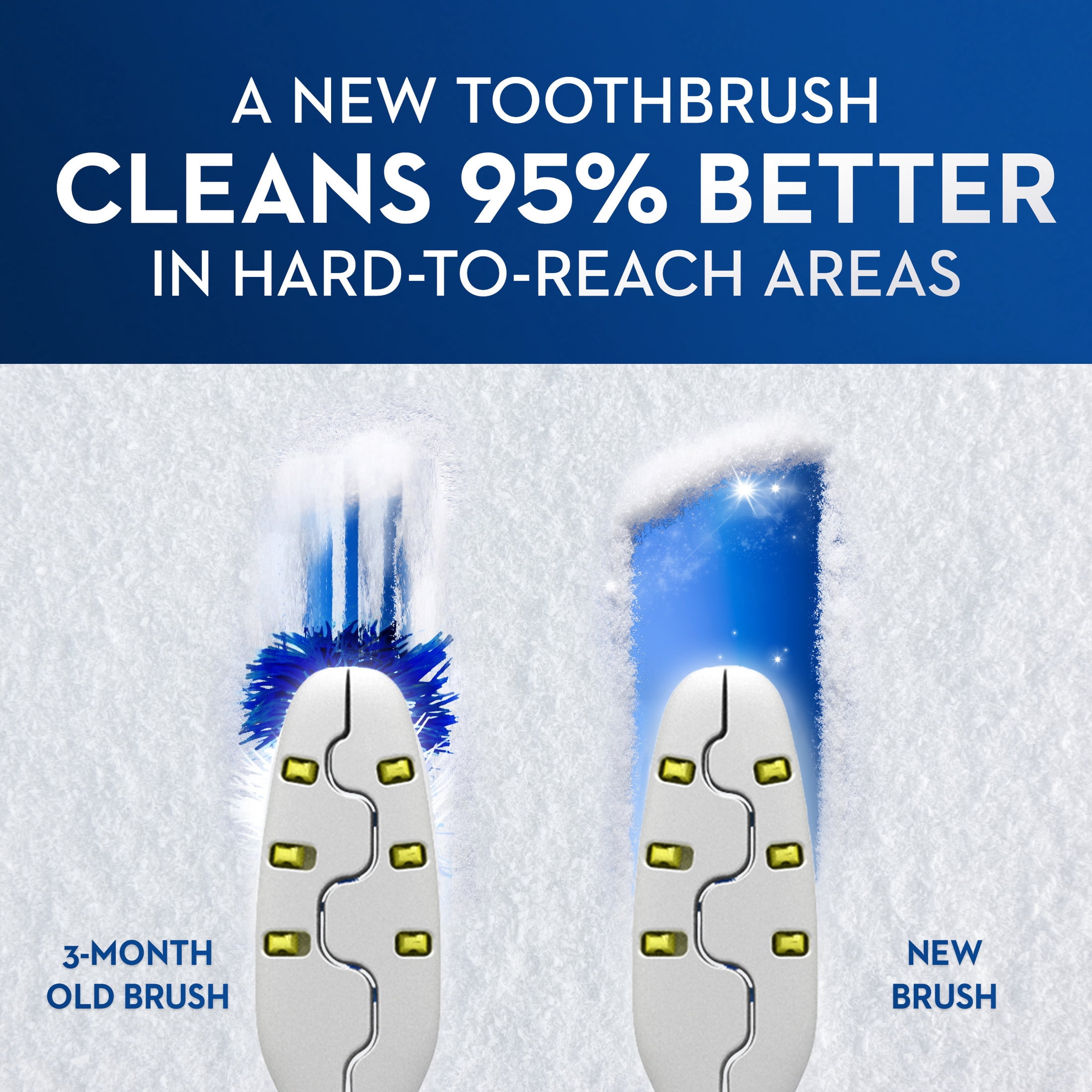Oral-B Pulsar Expert Clean Battery Powered Toothbrush, Soft Bristles (4 Count) p914c