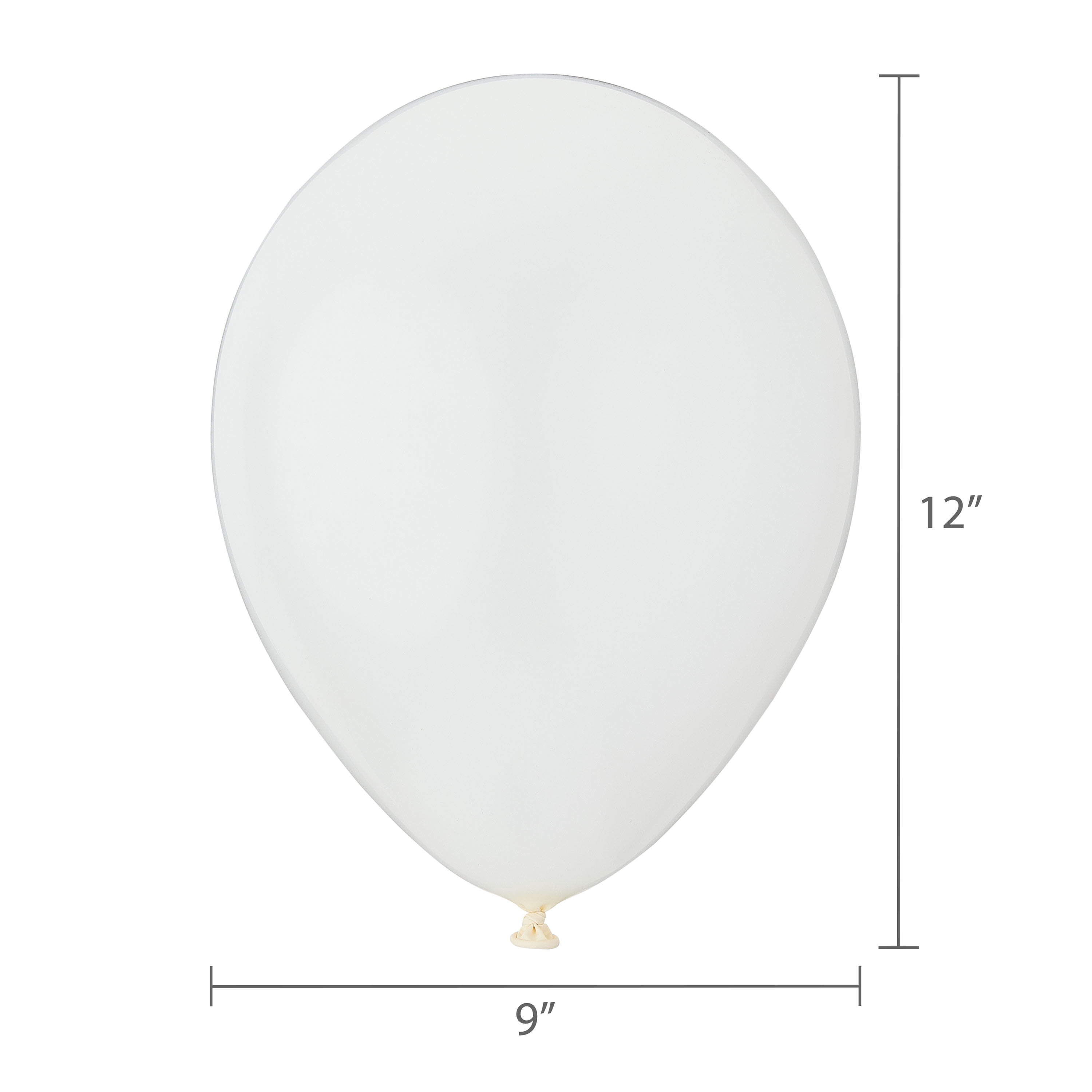 Way To Celebrate Latex Party Balloons (White, 15 Pieces, 12 in) gbutu