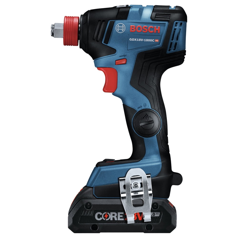 Bosch GXL18V-224B25-RT 18V Brushless Cordless Hammer Drill and 2-In-1 Impact Driver Combo Kit (Refurbished, 2 Batteries, 4 Ah) y1d6u