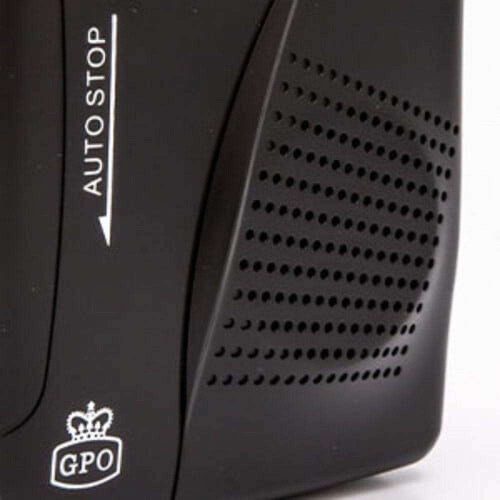 GPO Personal Cassette Player and FM Radio with Built-in Speaker and Microphone (Black) 605rs