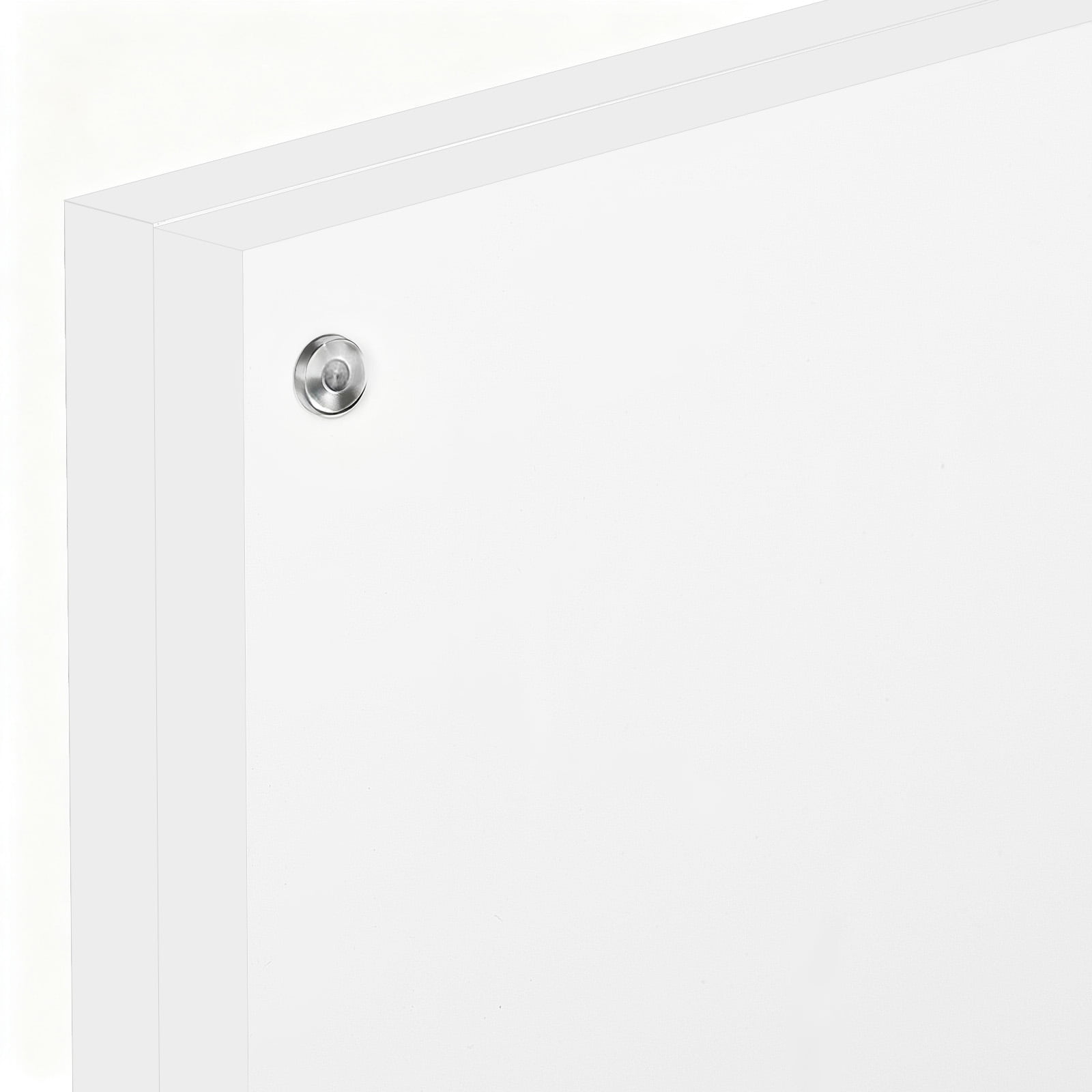 Sindcom 4x6 Acrylic Picture Frames, Double Sided Magnetic Floating Desktop Display (Clear, 3 Pack) lw2jr