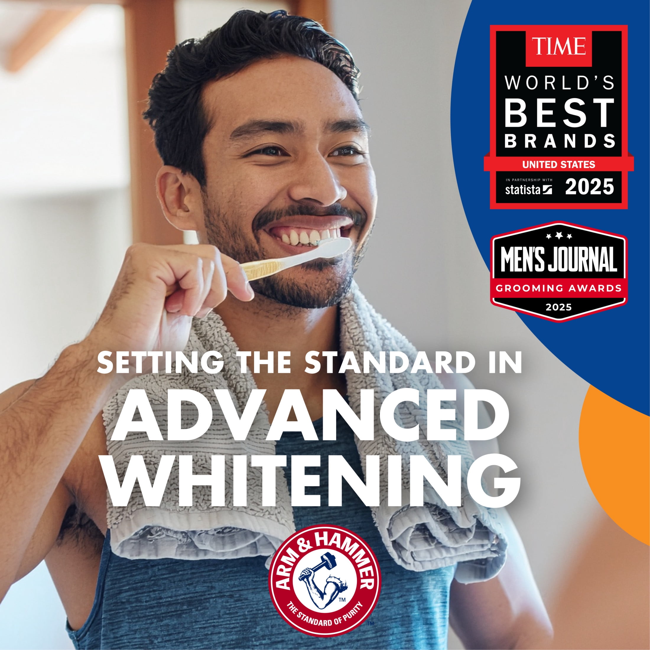 ARM & HAMMER Advance White Extreme Whitening Toothpaste, Fluoride Anticavity Formula (Clean Mint, 6 oz) i4ab0
