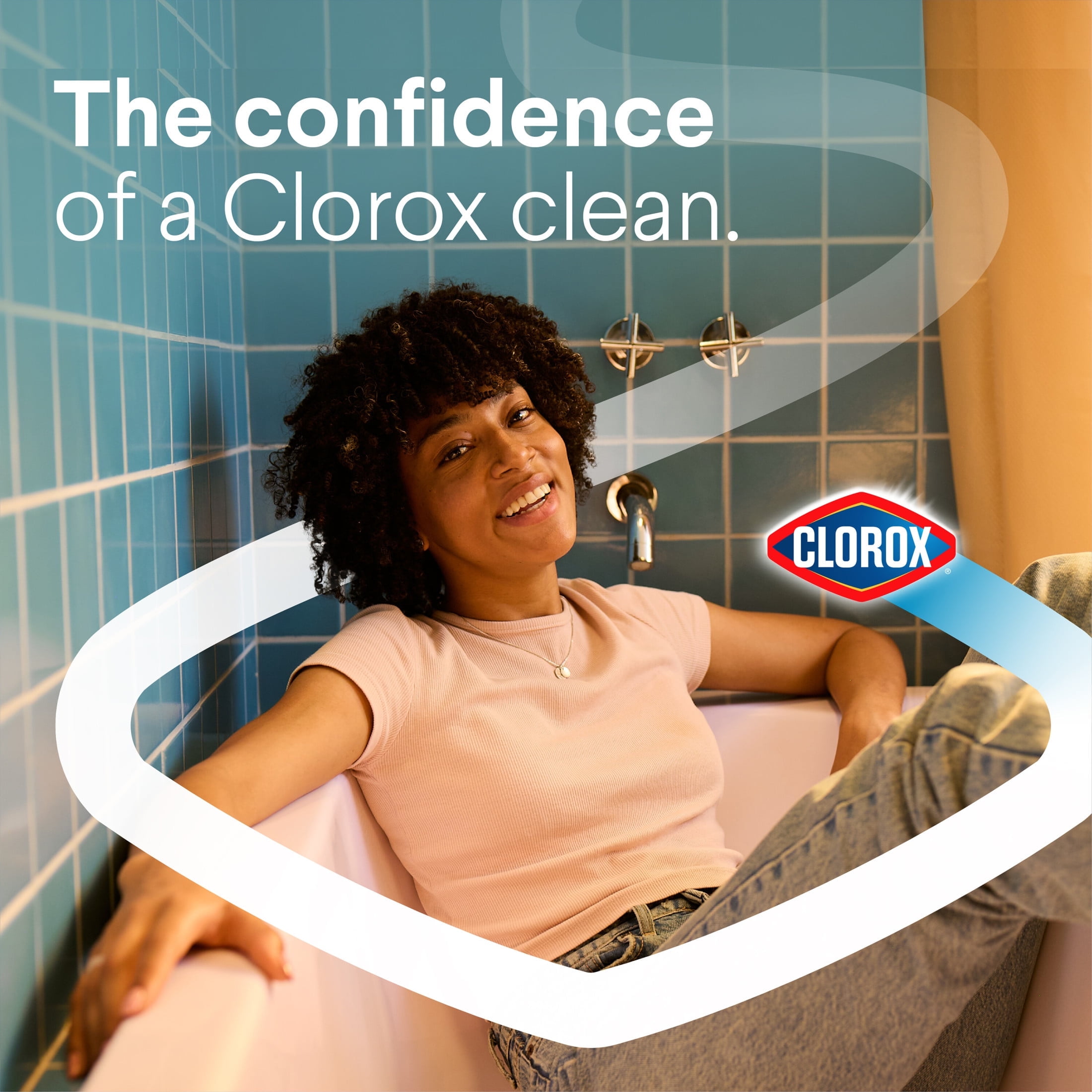 Clorox Disinfecting Liquid Bleach Cleaner, Regular Scent (81 fl oz) kj97c