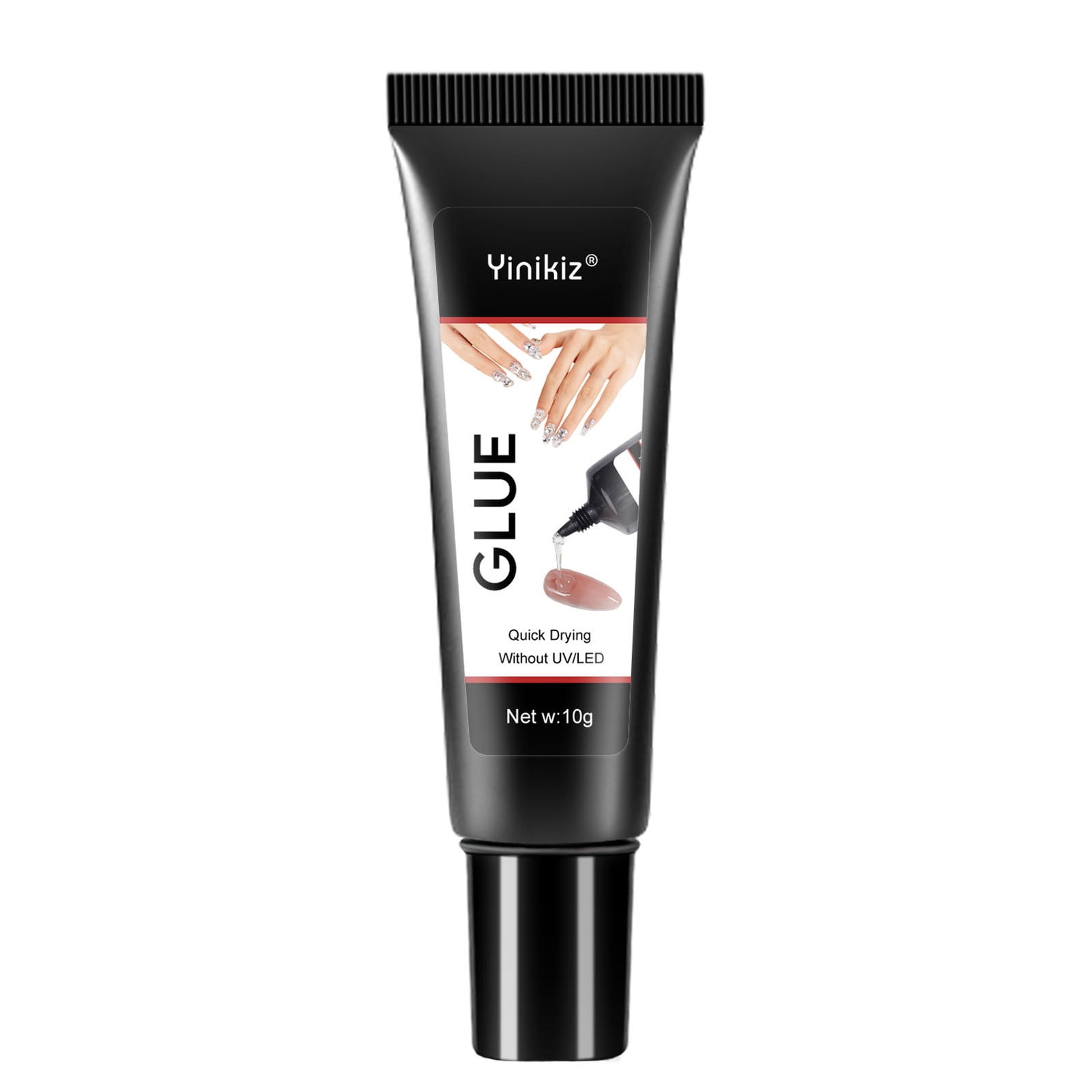 Loyerfyivos Semi Solid Nail Glue Gel for Press-on Nails and Acrylic Tips (Long-lasting, 0.5 fl oz) 1iqr5