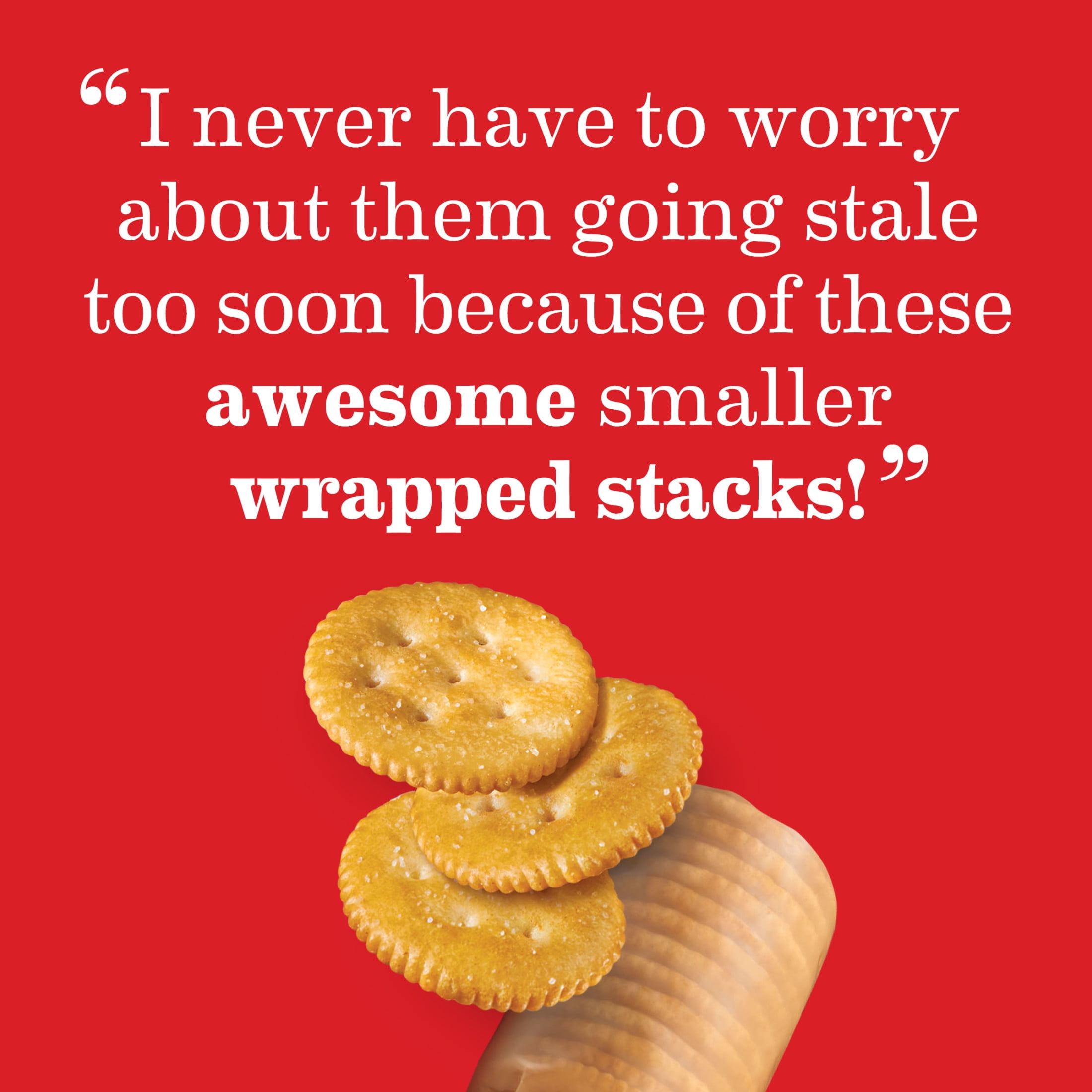 RITZ Fresh Stacks Original Crackers, Flaky Buttery Snack Crackers (11.8 oz, 8 Multi-Pack) w0sbu