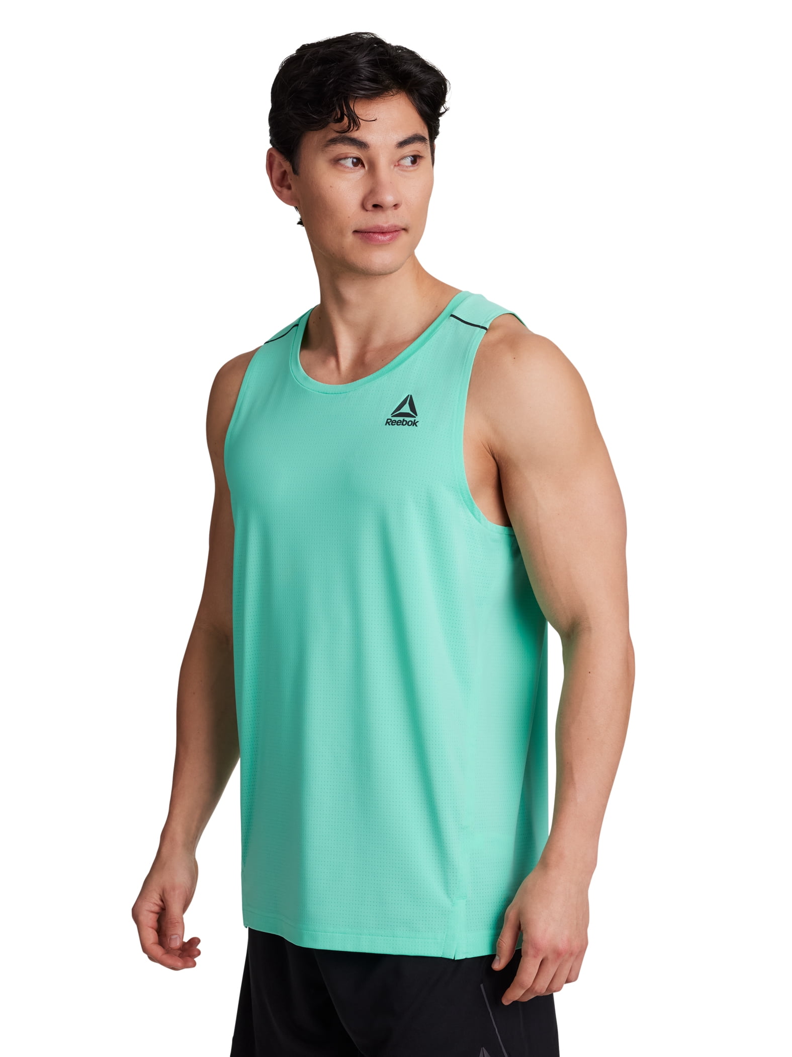 Reebok Men's Turboboost Performance Tank Top (Moisture-Wicking Athletic Fit, XS-5XL) 7ia5i