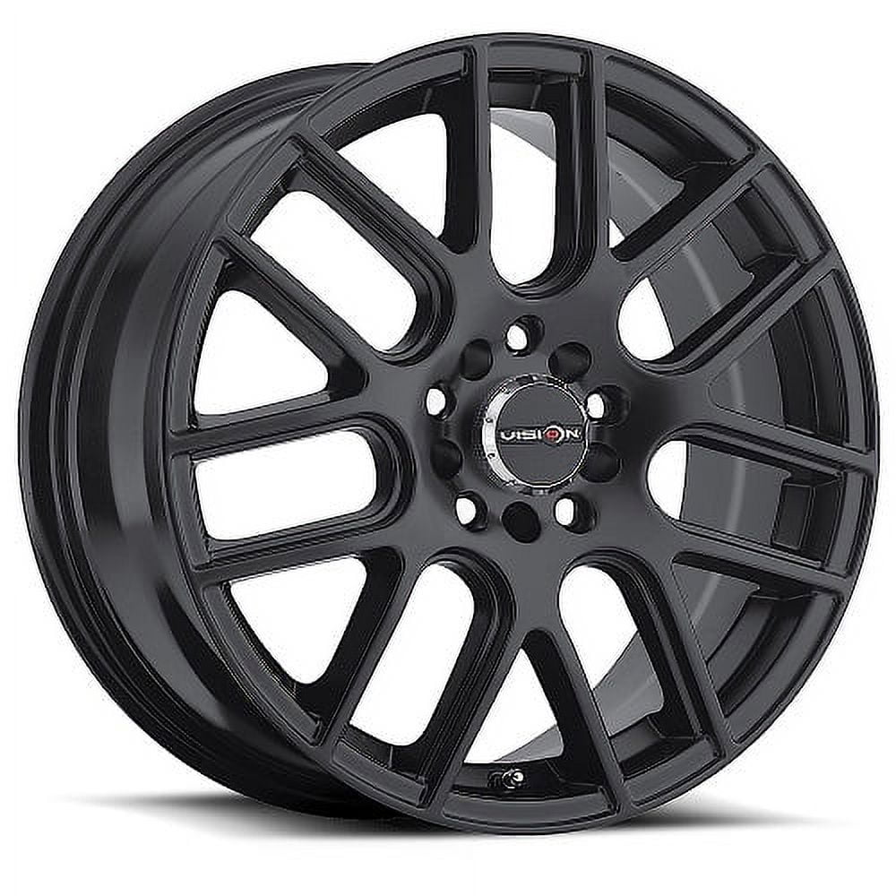 Vision Cross Custom Wheel (Matte Black, 15x6.5 in) 1hfma