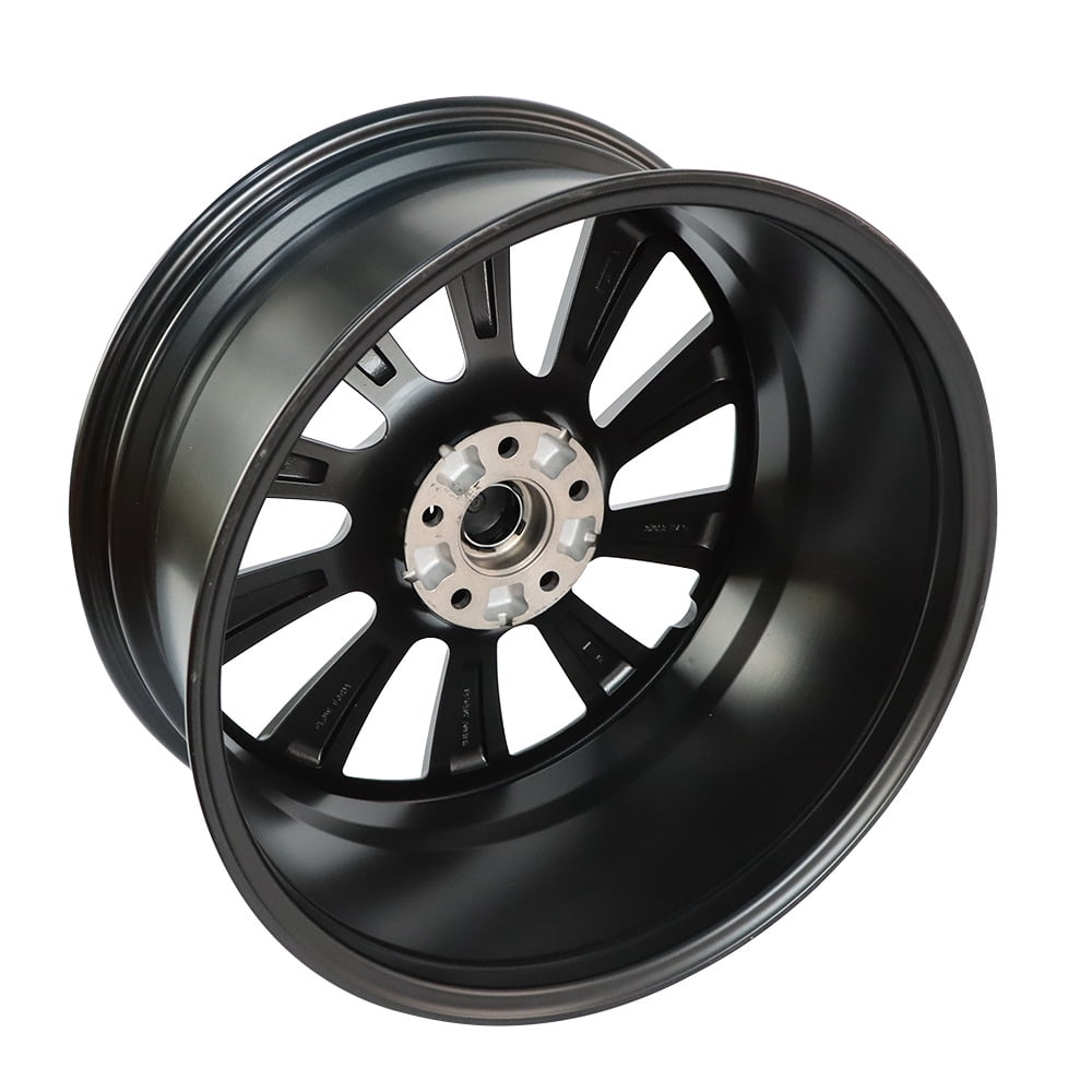 WRWolf Aluminum Alloy Wheel Rim for Tesla Model Y 2020-2023 (Machined and Black, 20 in x 9.5 in) qazwo