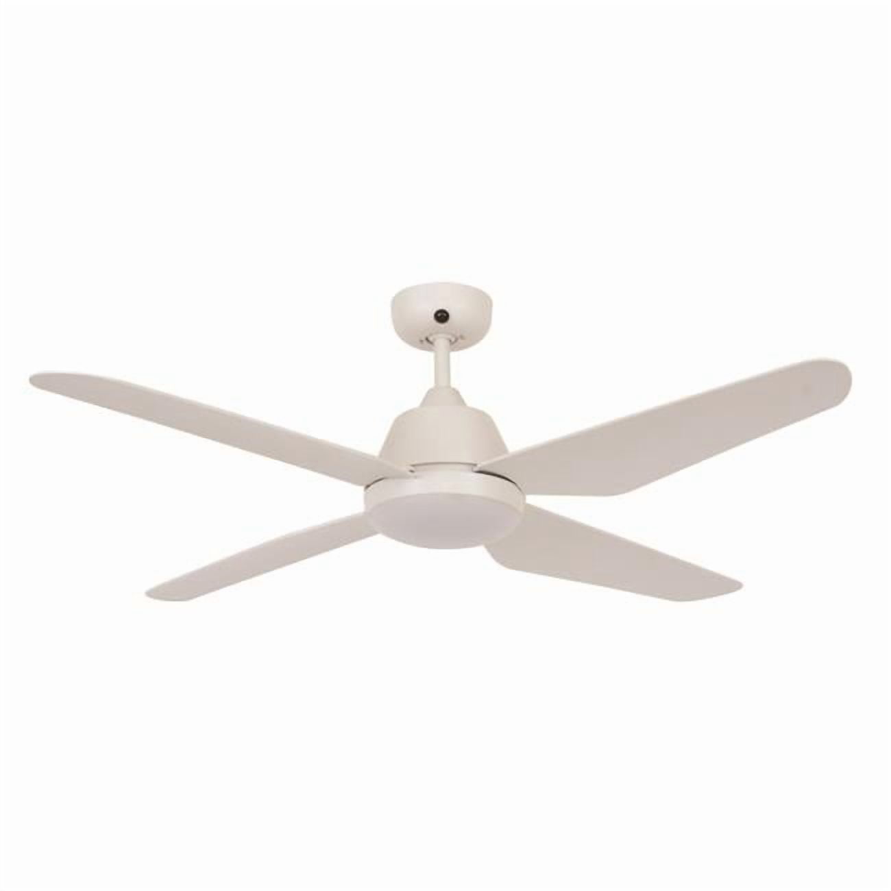 Lucci Air Aria LED Ceiling Fan with Light and Remote (White, 52 in) 042nt