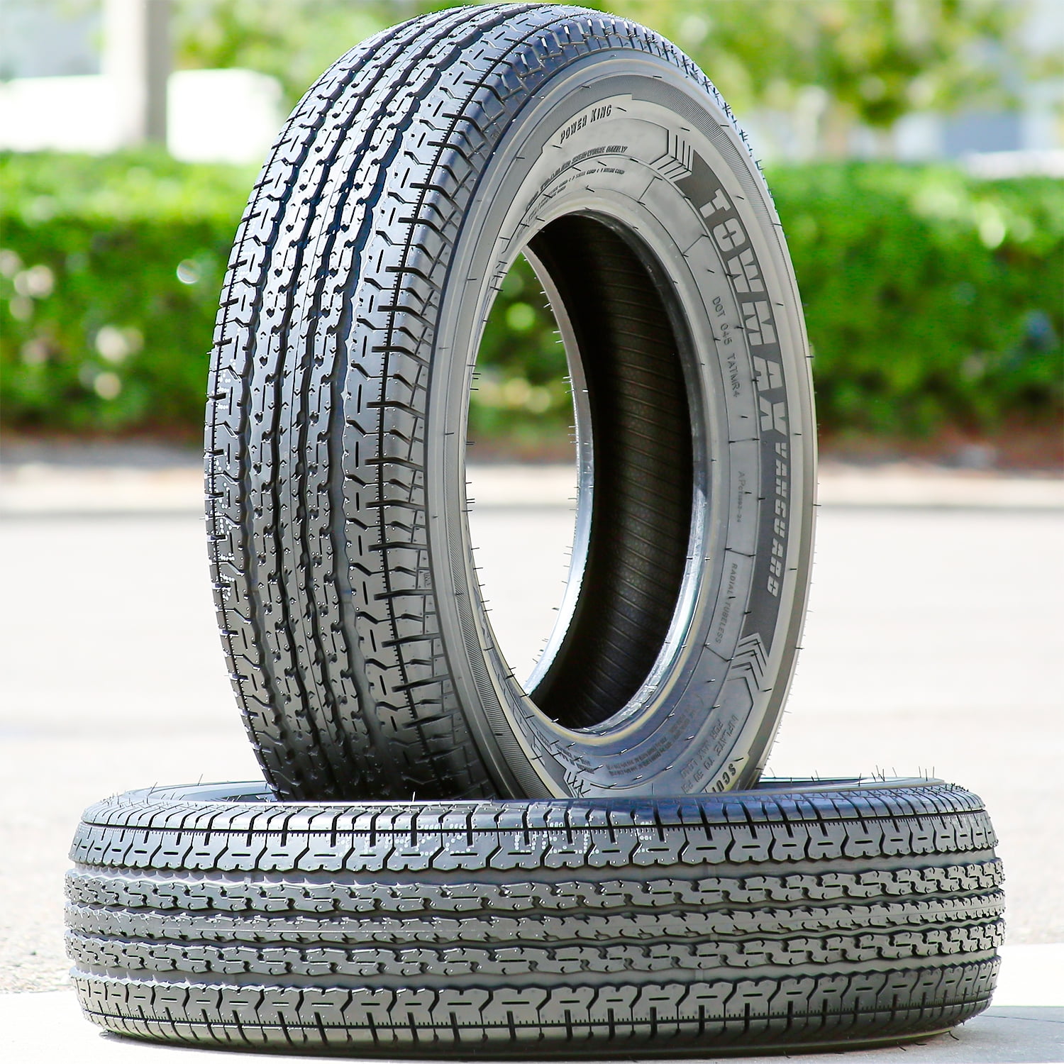 Power King Towmax Vanguard ST235/80R16 Trailer Tire (10 Ply, Load Range E) 97b0d