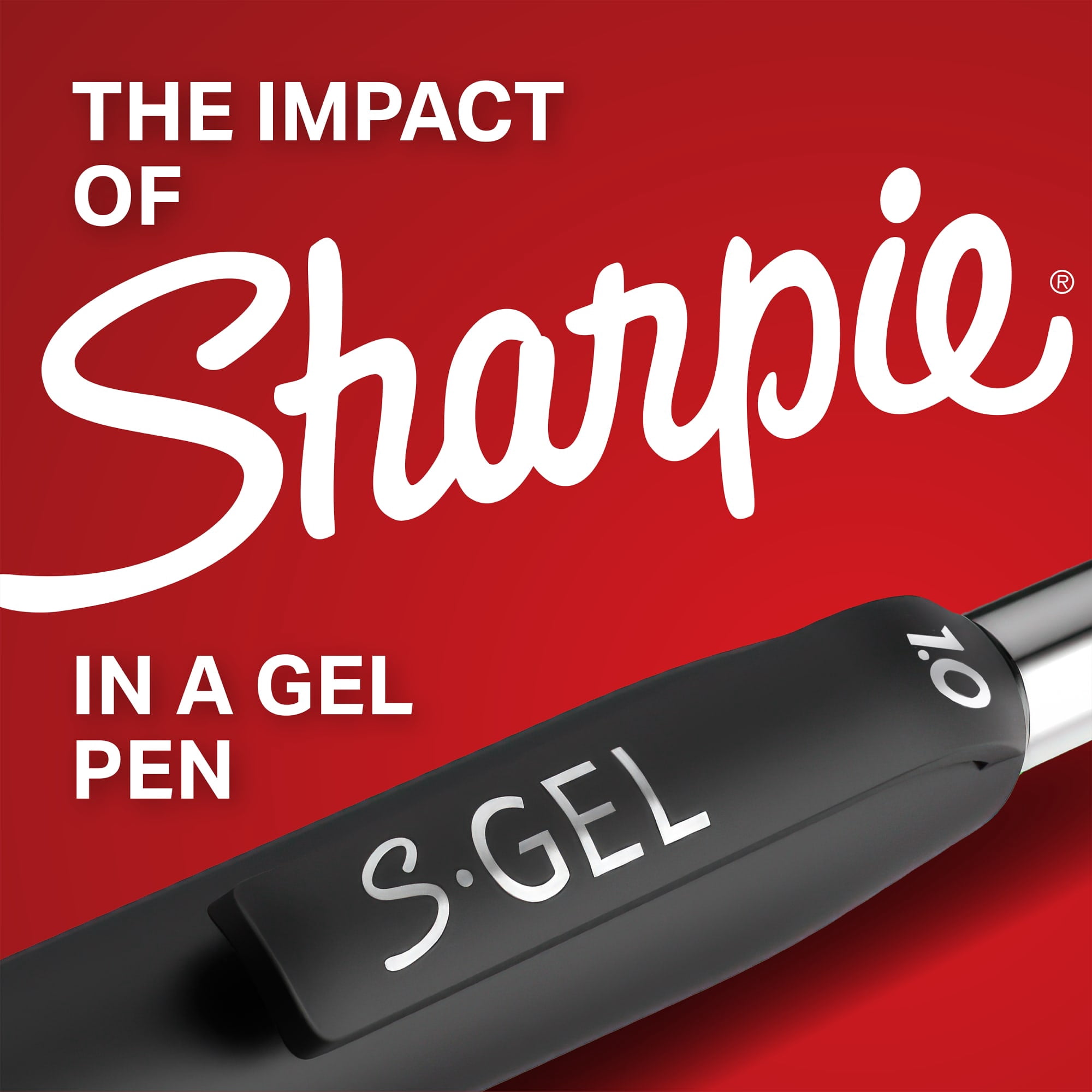 Sharpie S-Gel Retractable Gel Pens, Smooth Writing Ink, Medium Point (Multicolor, 4 Pack) u0nqf