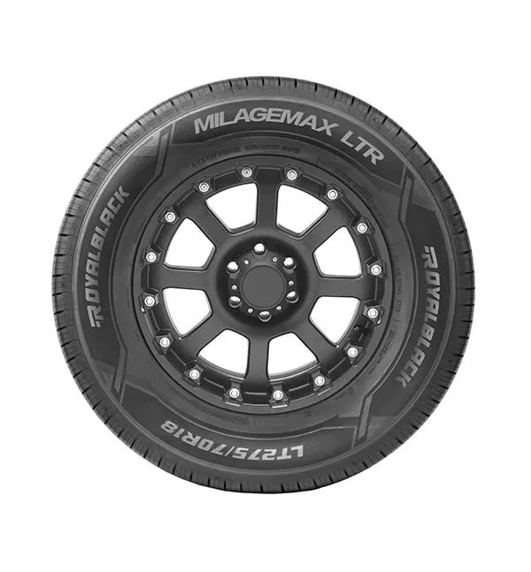 Royal Black Milage LTR Commercial Tire (Black, LT245/75R17) 0498c