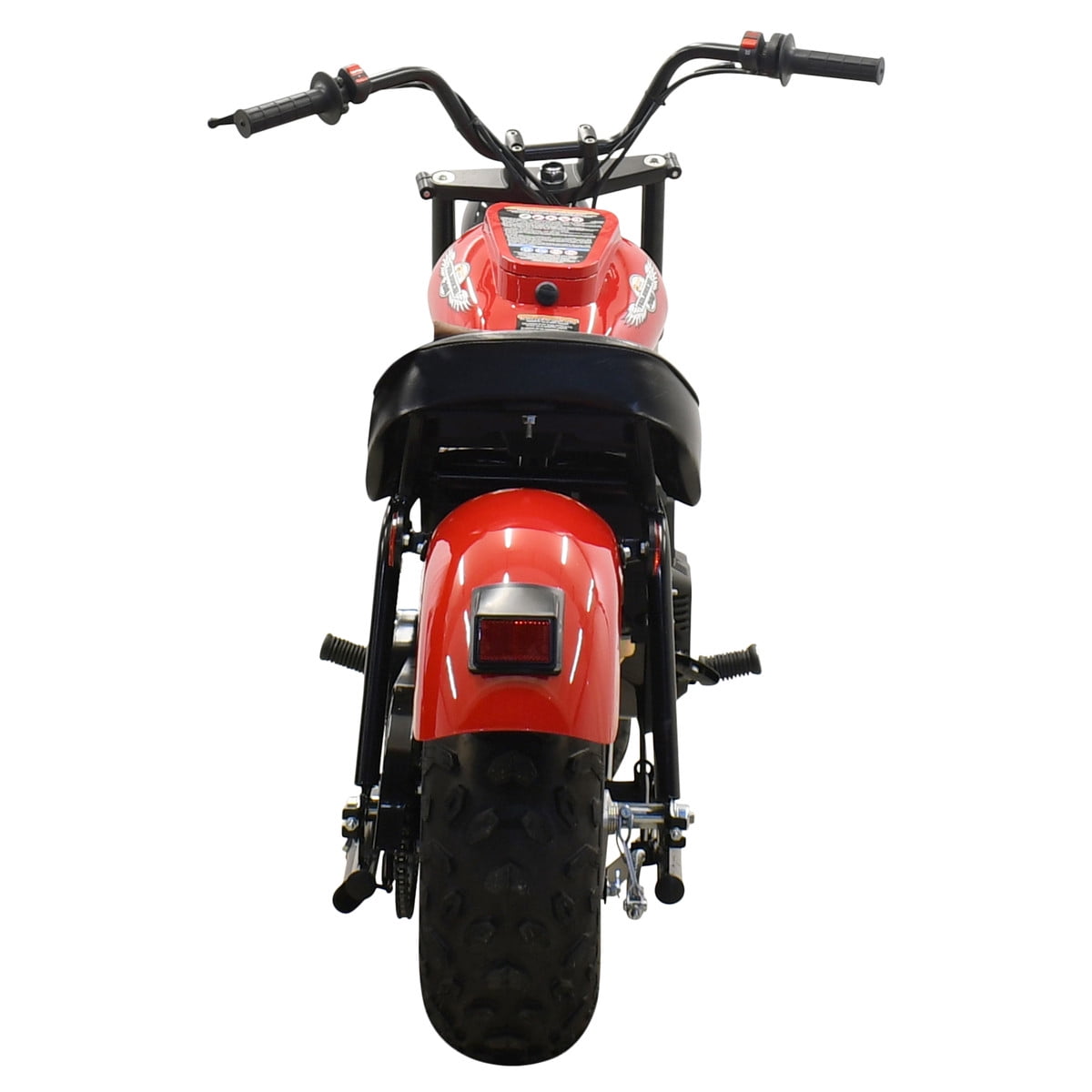 Massimo MB200 Minibike 196cc Gas Powered Off-Road Trail Bike (Red, 200 lb Capacity) wx2zh