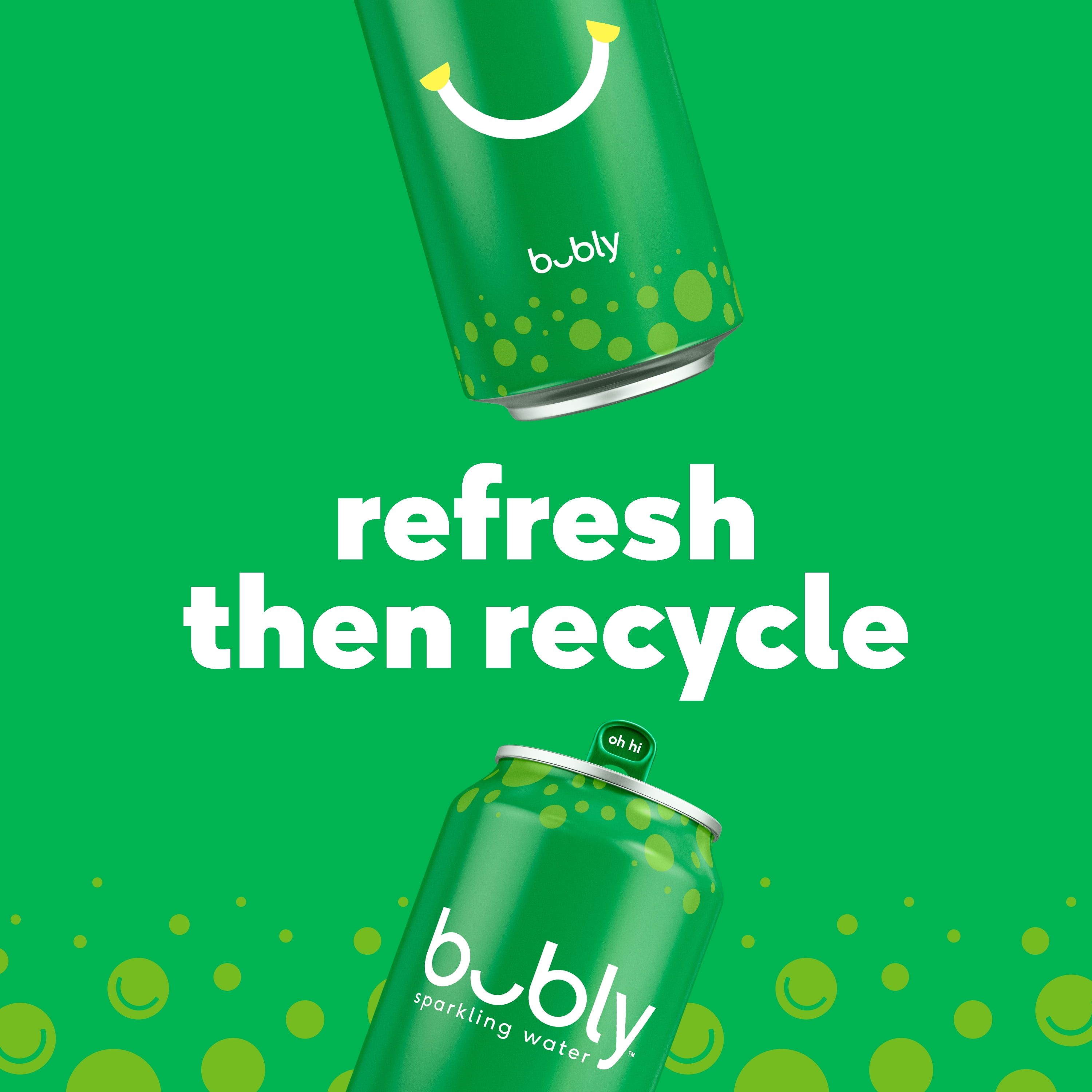 bubly Sparkling Water, Grapefruit Flavor, Zero Sugar & Zero Calories (8 Pack, 12 fl oz) 4h5y5 - Image 4