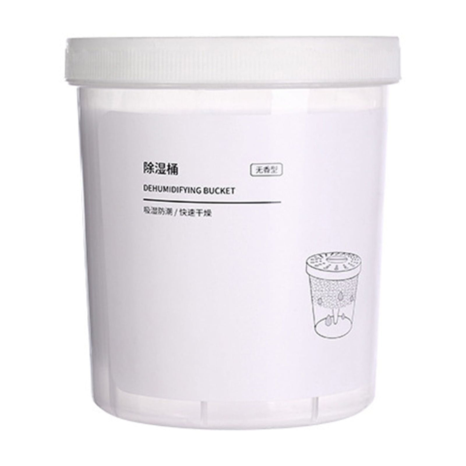 SNGMN Moisture Absorber Dehumidifier Bucket for Home and Closet (White, 23.67 fl oz) zxg8c