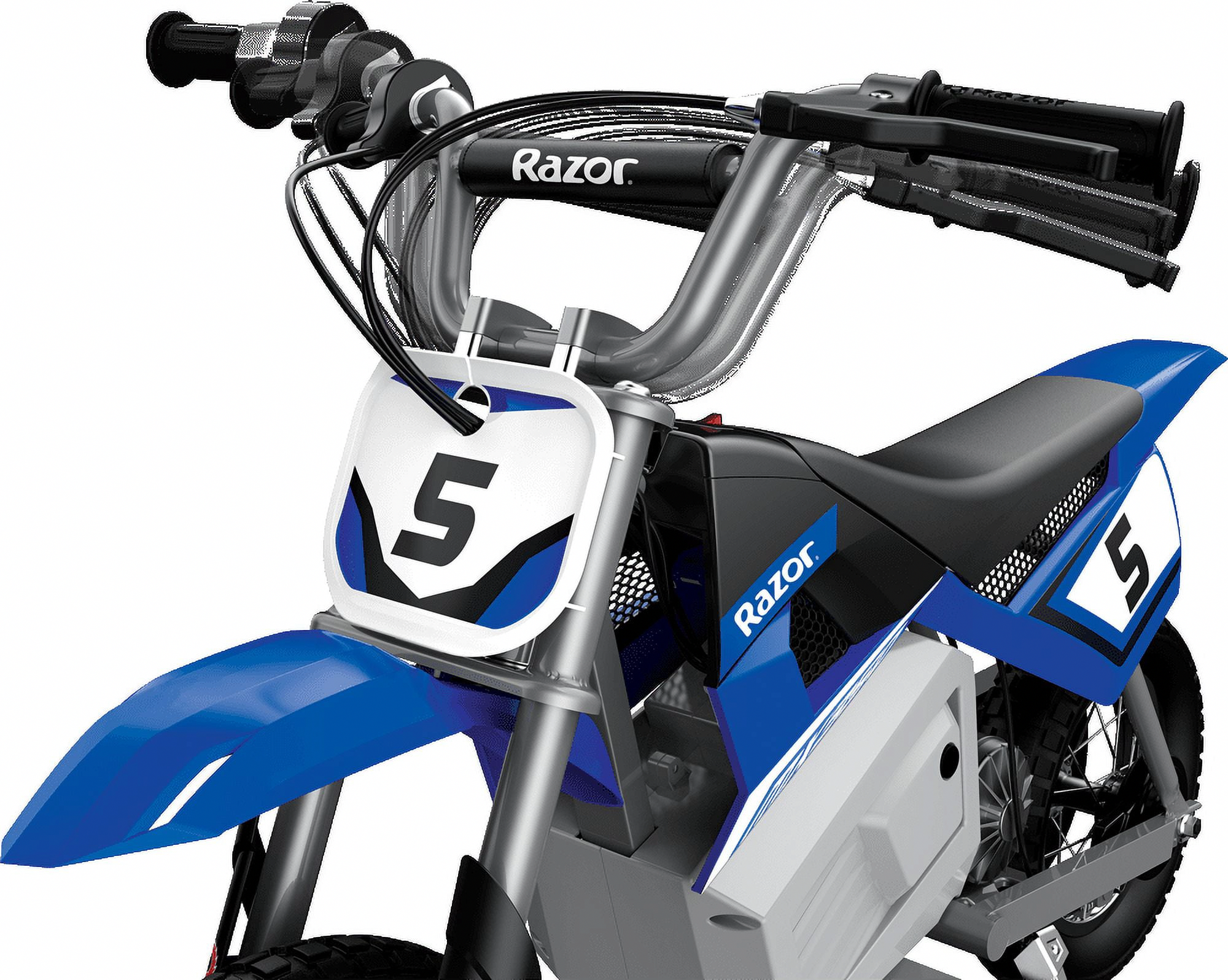 Razor Dirt Rocket MX350 Electric Dirt Bike (Blue, 43.7 in x 28 in x 21.7 in) njajz