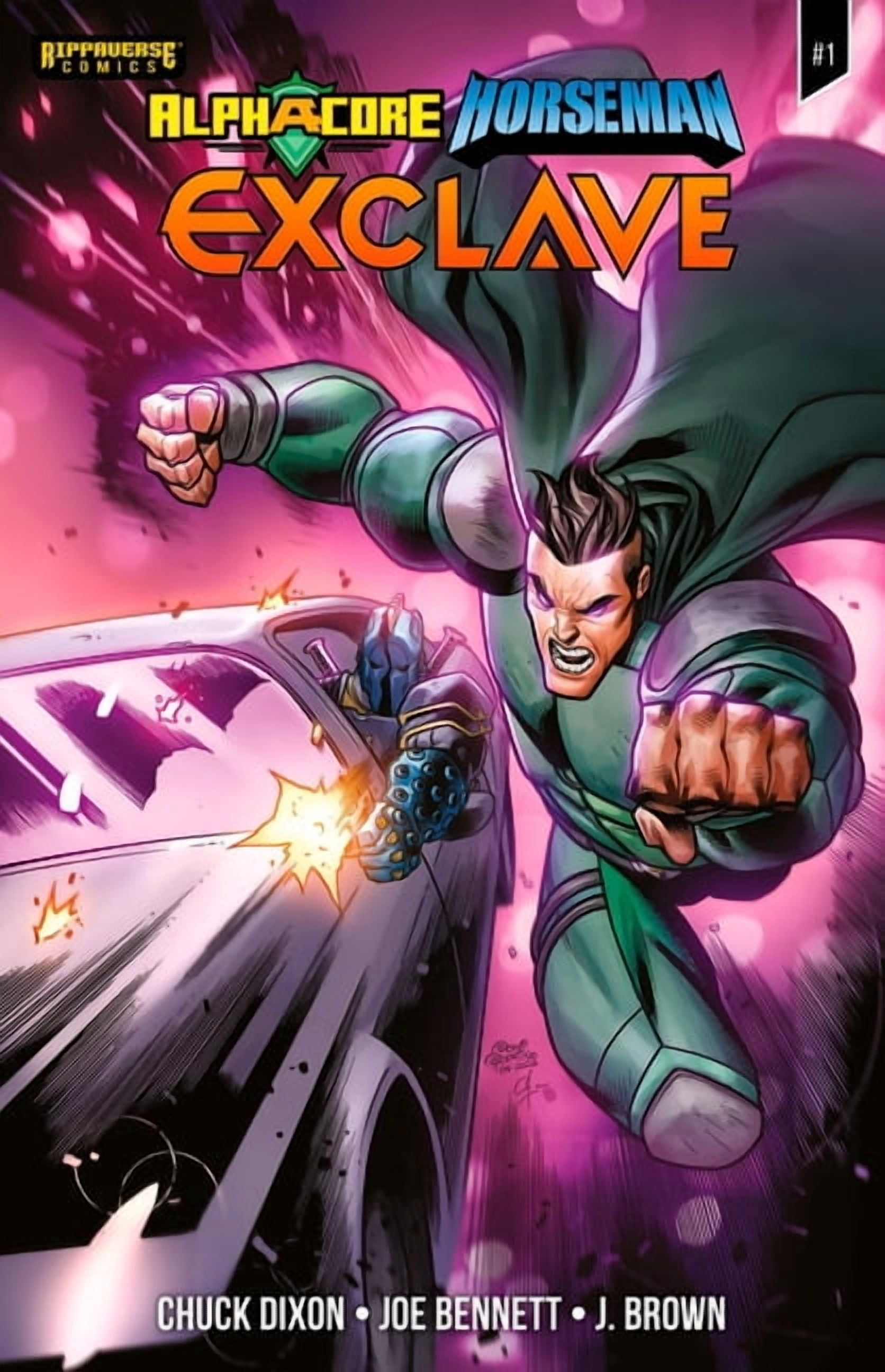 Chuck Dixon Alphacore/Horseman: Exclave #1 Graphic Novel (Paperback) eep1s