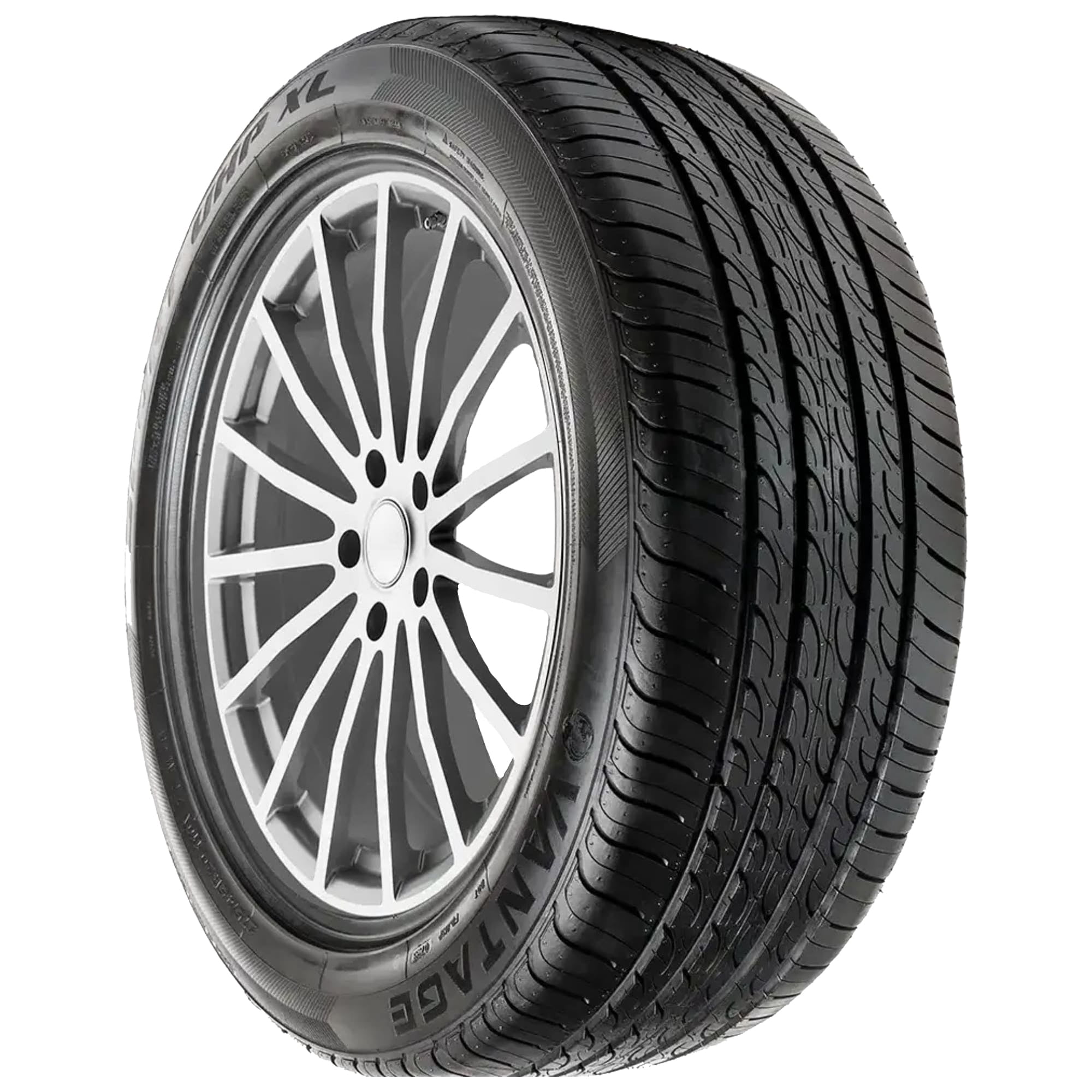 Vantage Sport UHP Passenger Tire (Black Sidewall, 255/55ZR20) tnxj5