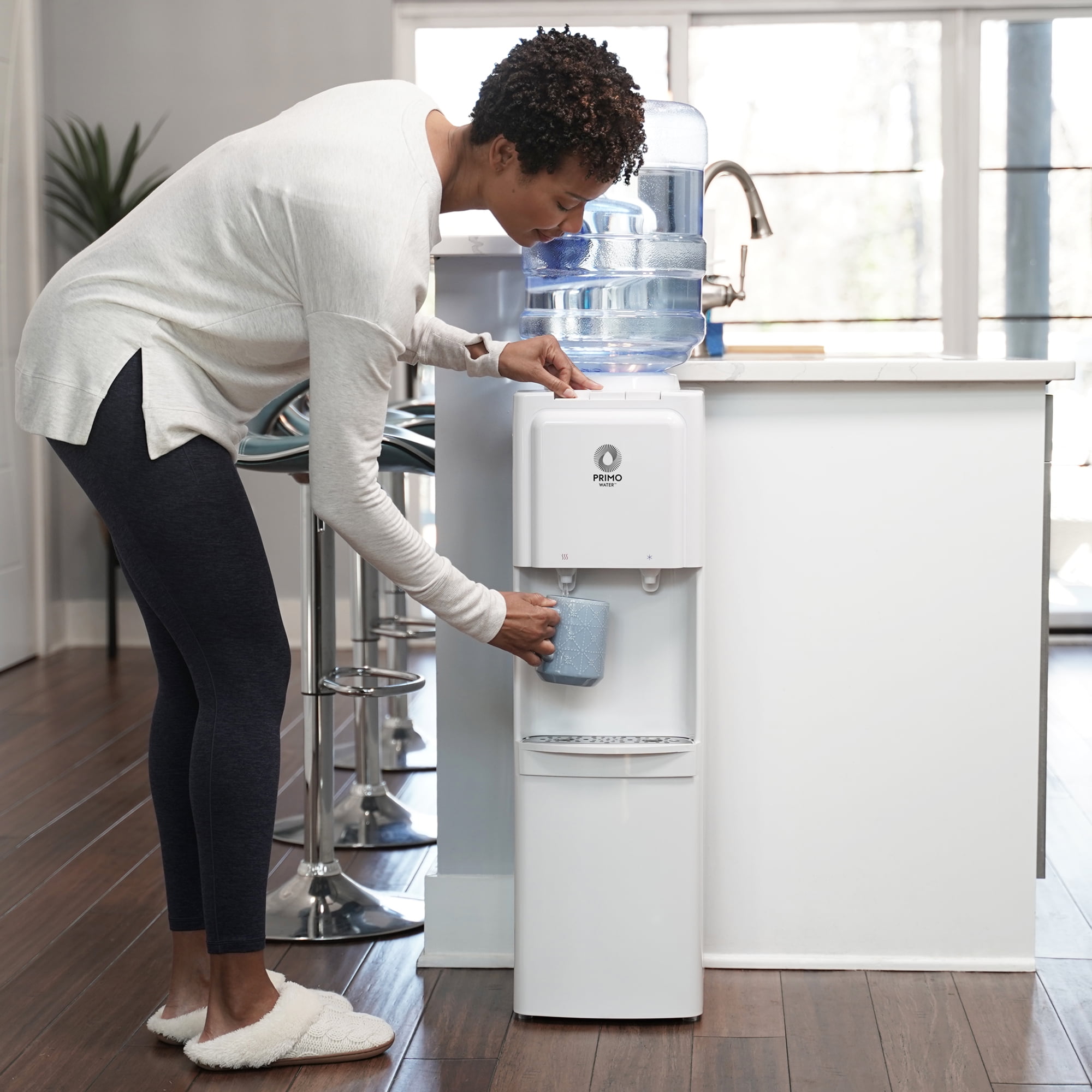 Primo Water Top Loading Classic 2 Temp Water Dispenser (White, 5 gal) 9xl7l