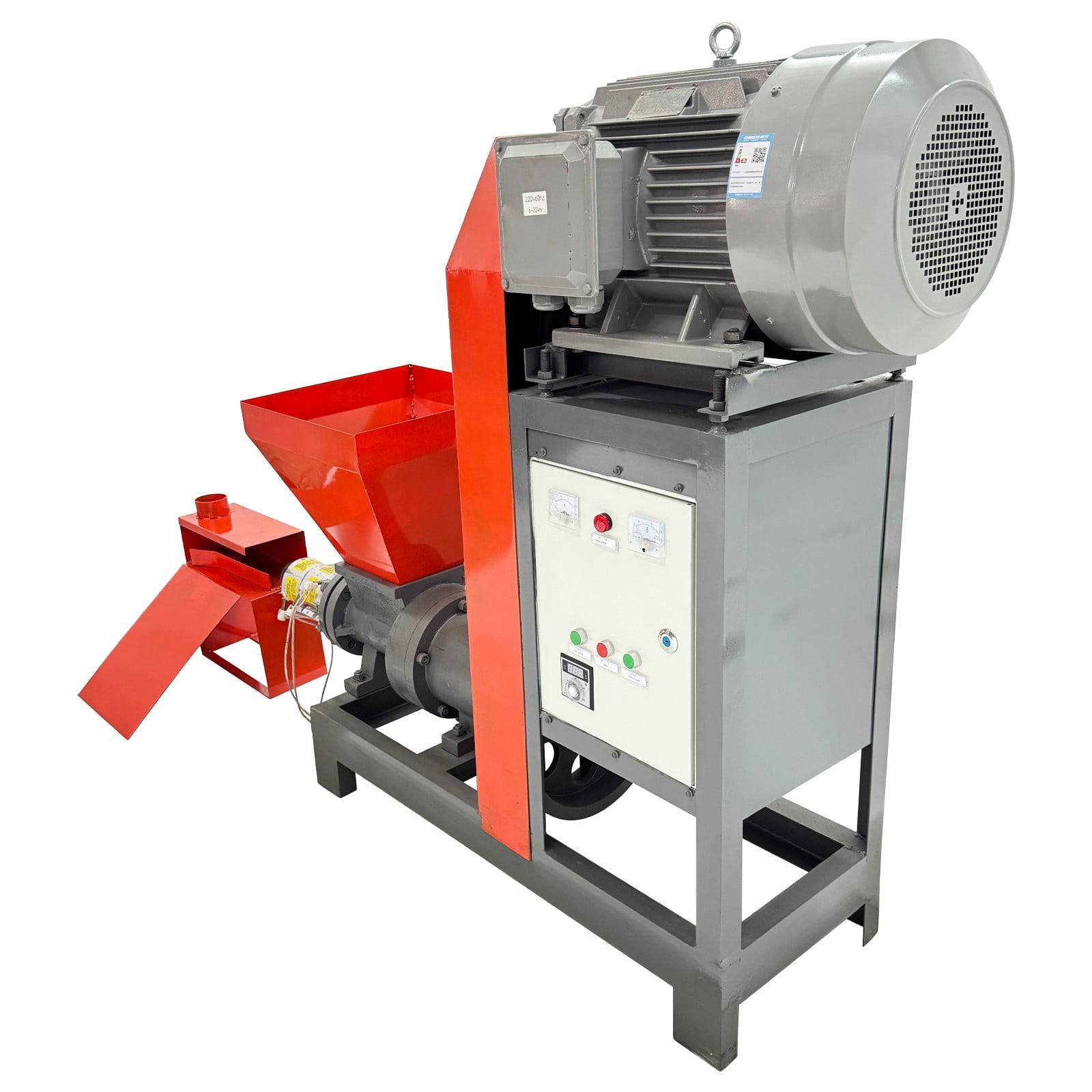 Maisutseb Wood Charcoal Briquette Maker Machine (Heavy-Duty, 440 lb/h Output) lrtzf