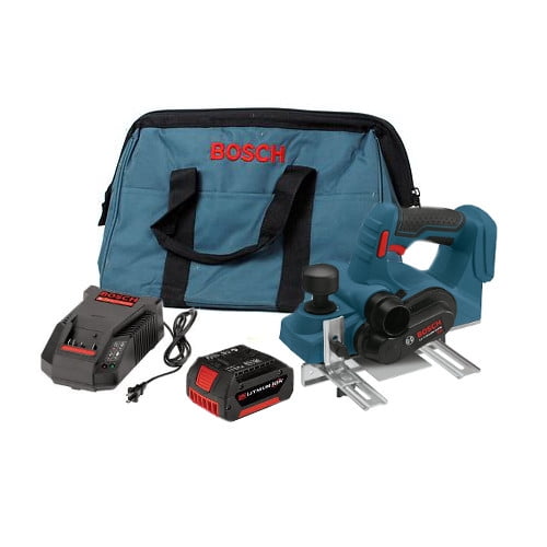 Bosch PLH181KRT 18V Cordless Hand Planer Kit with Woodrazor Blades (3.25 in) 3ocxx